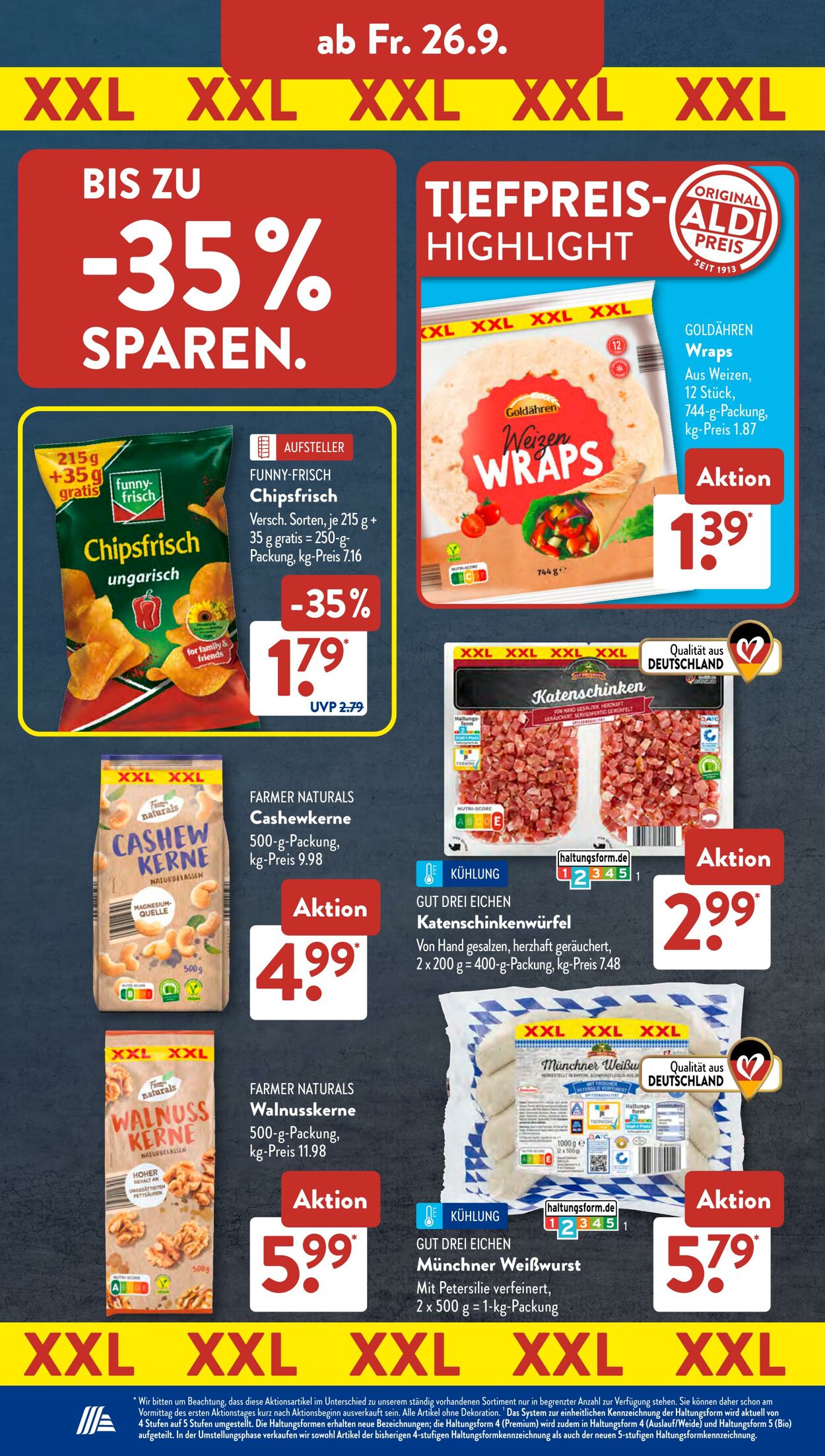 Prospekt ALDI SÜD 17.09.2025 - 01.10.2025