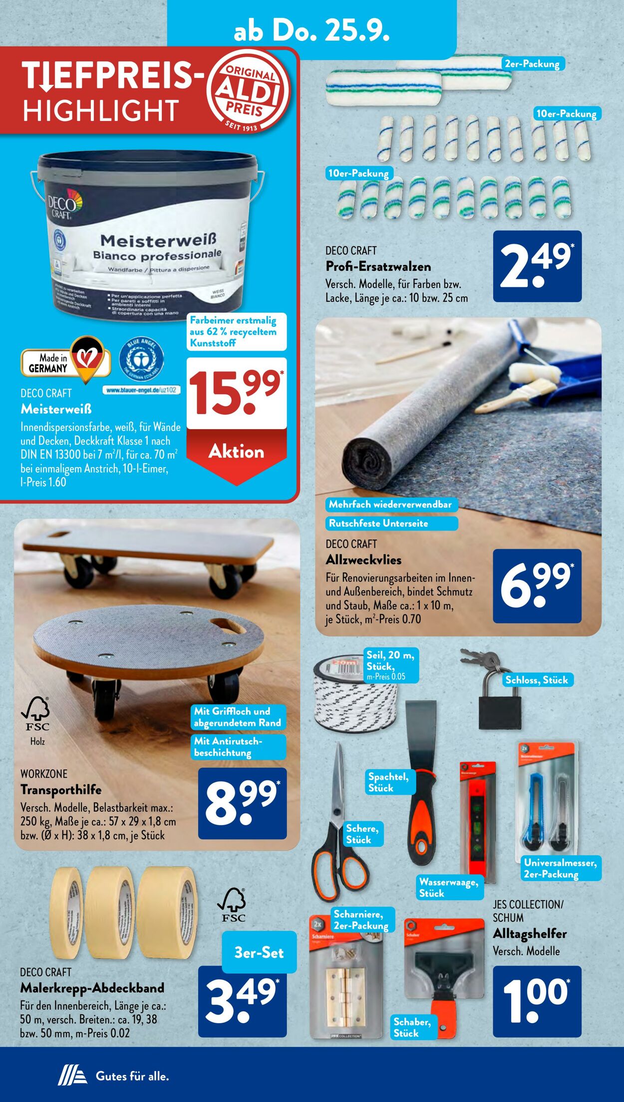 Prospekt ALDI SÜD 17.09.2025 - 01.10.2025