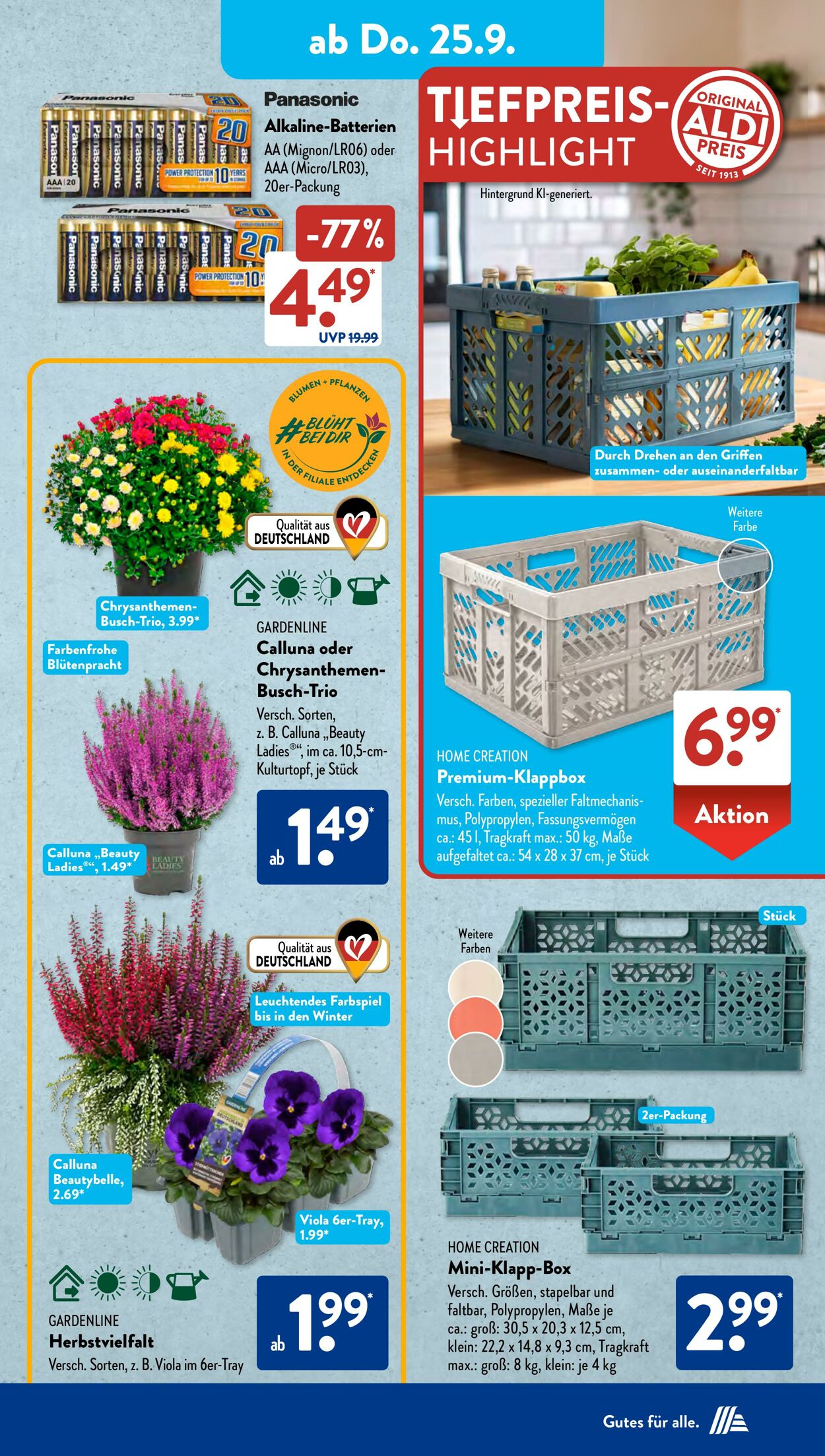 Prospekt ALDI SÜD 17.09.2025 - 01.10.2025