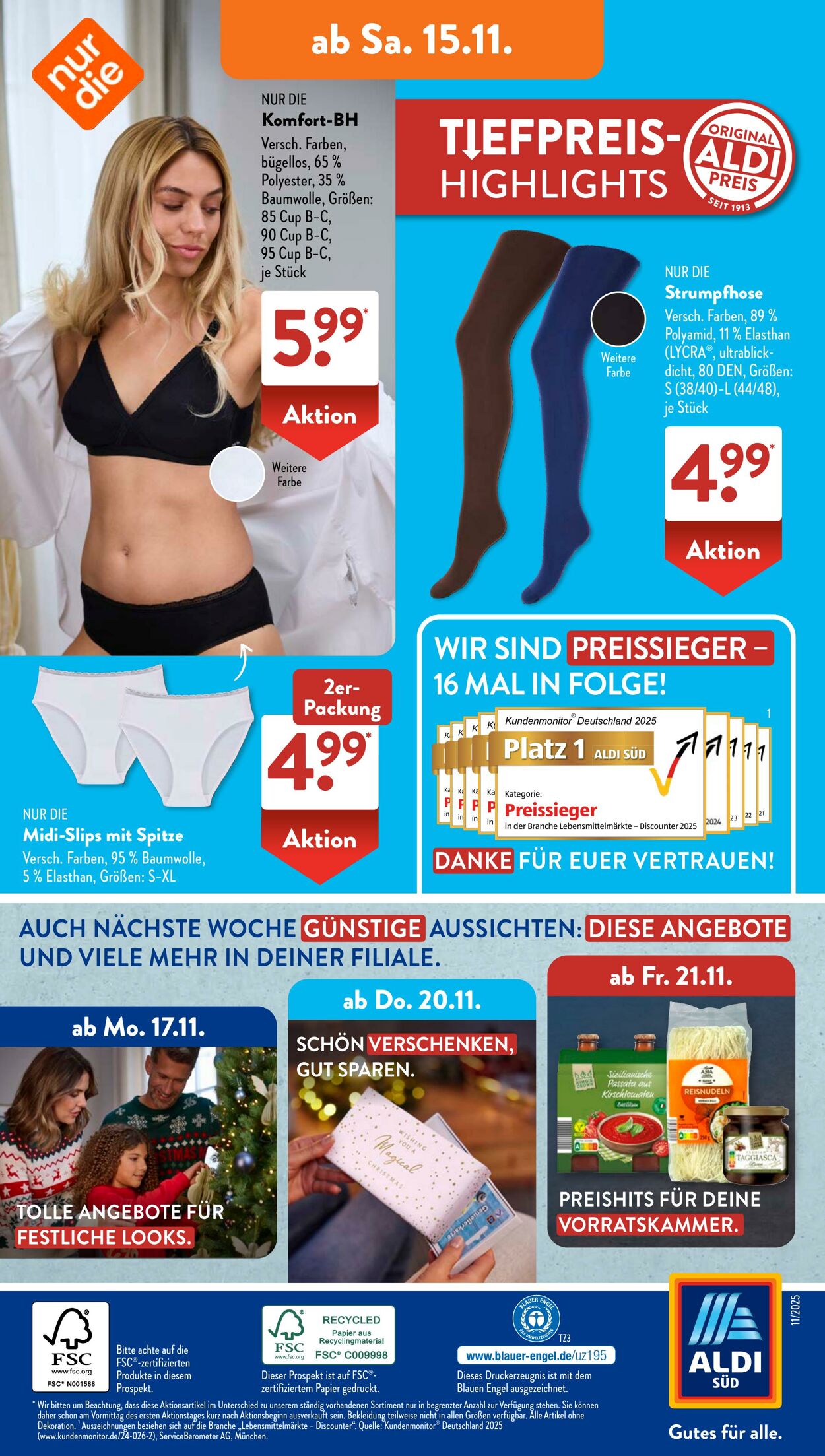 Prospekt ALDI SÜD 12.11.2025 - 26.11.2025