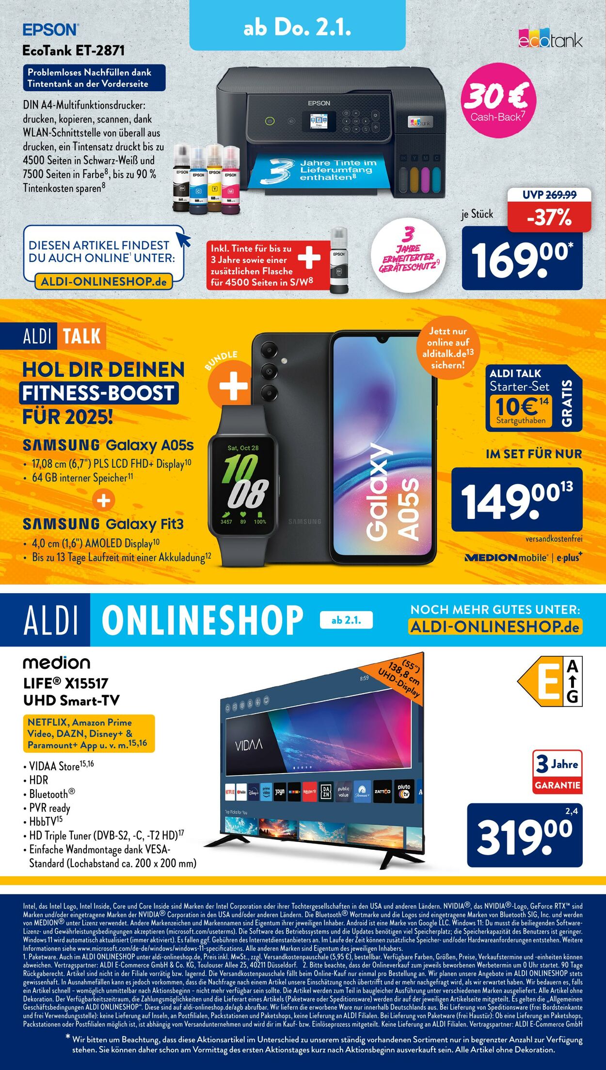 Prospekt ALDI SÜD 30.12.2024 - 07.01.2025