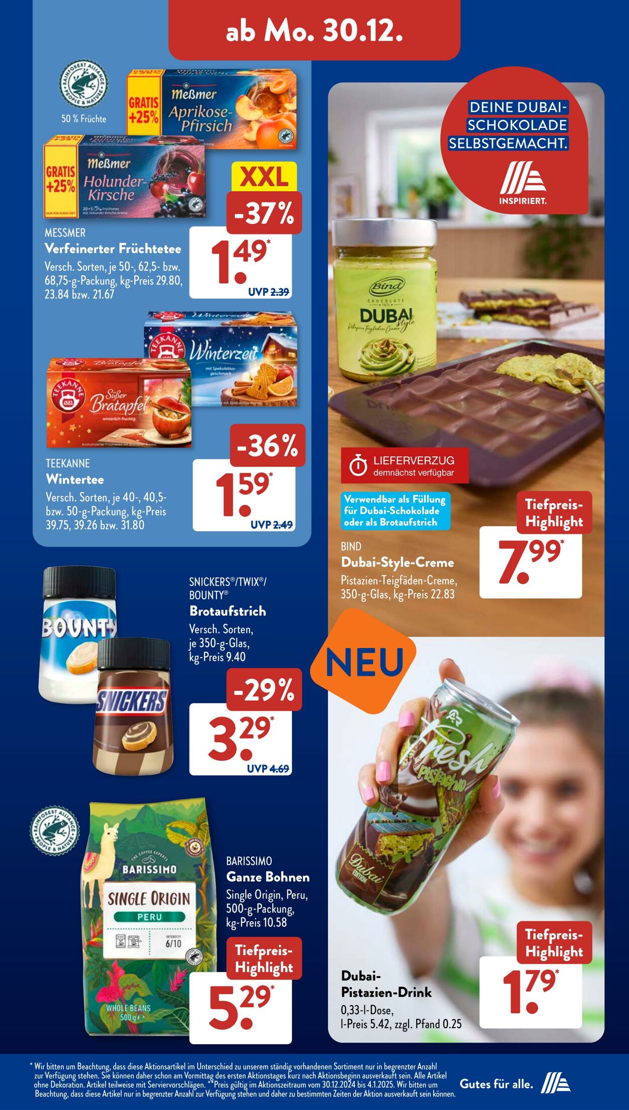 Prospekt ALDI SÜD 30.12.2024 - 07.01.2025