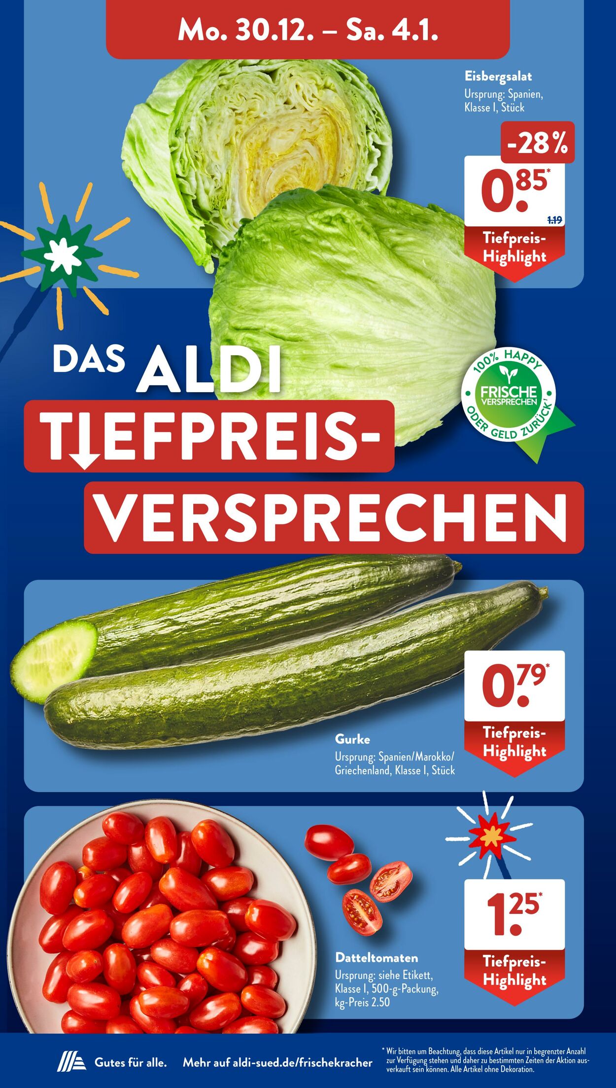 Prospekt ALDI SÜD 30.12.2024 - 07.01.2025