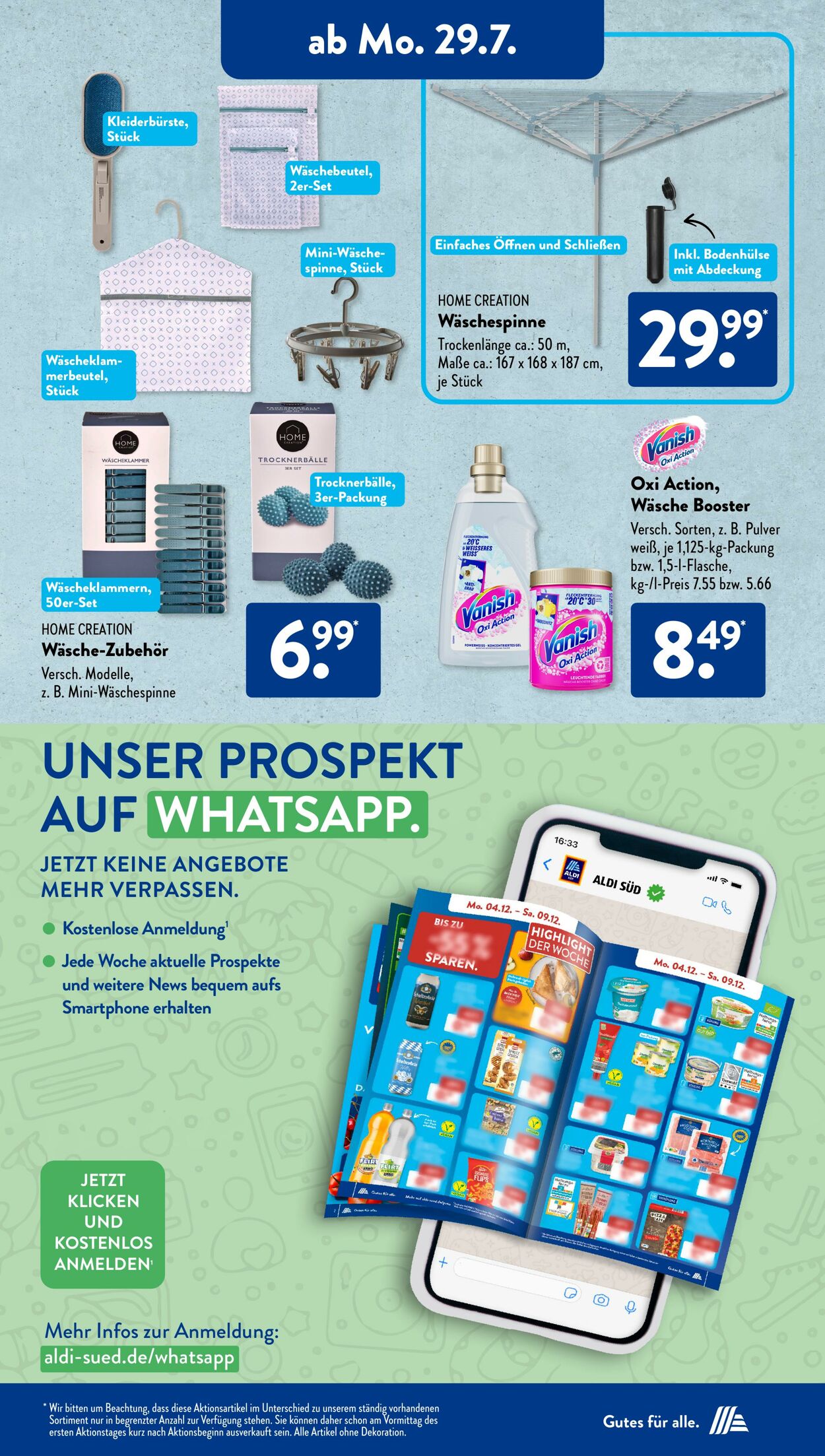 Prospekt ALDI SÜD 29.07.2024 - 03.08.2024