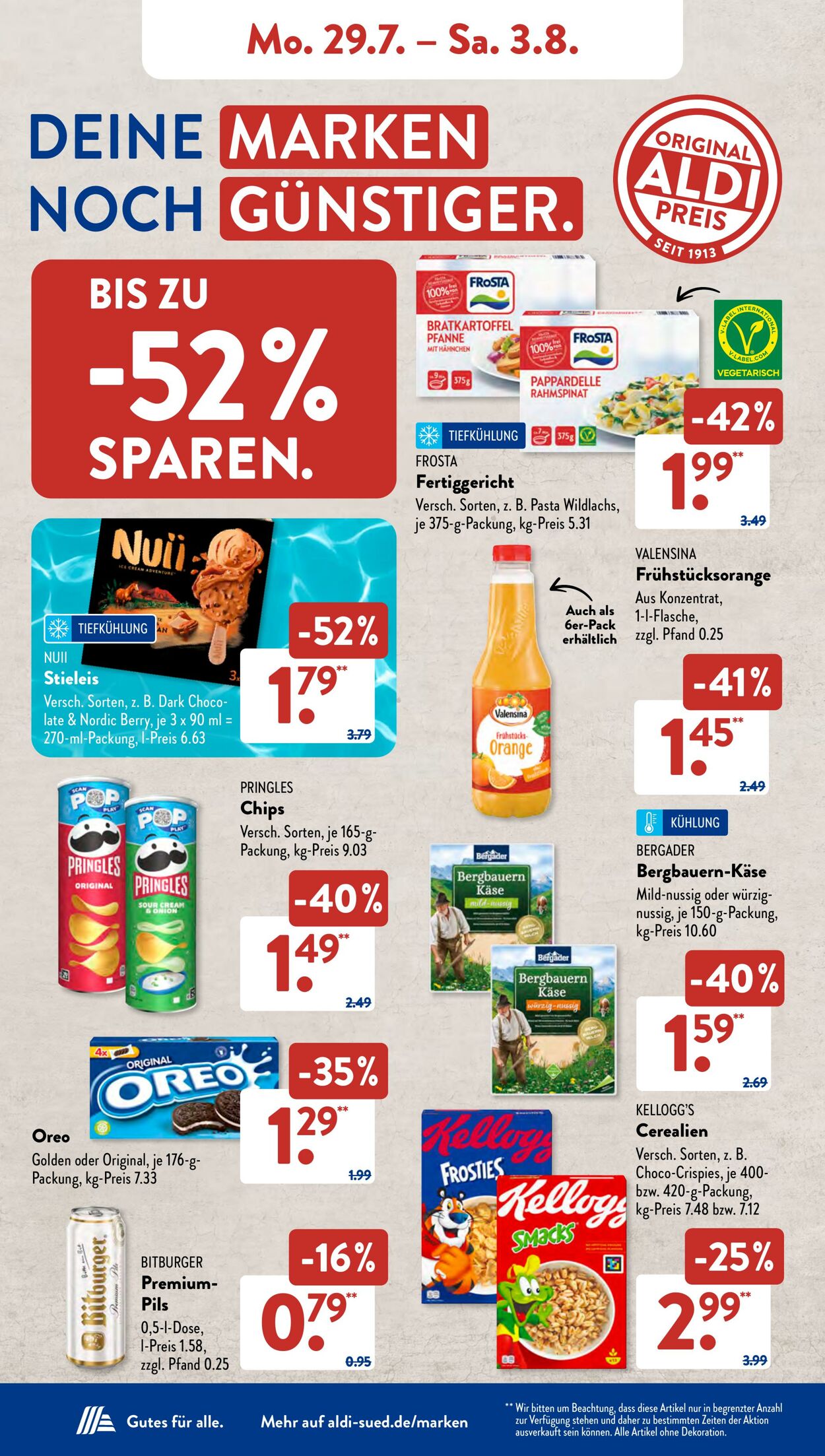 Prospekt ALDI SÜD 29.07.2024 - 03.08.2024