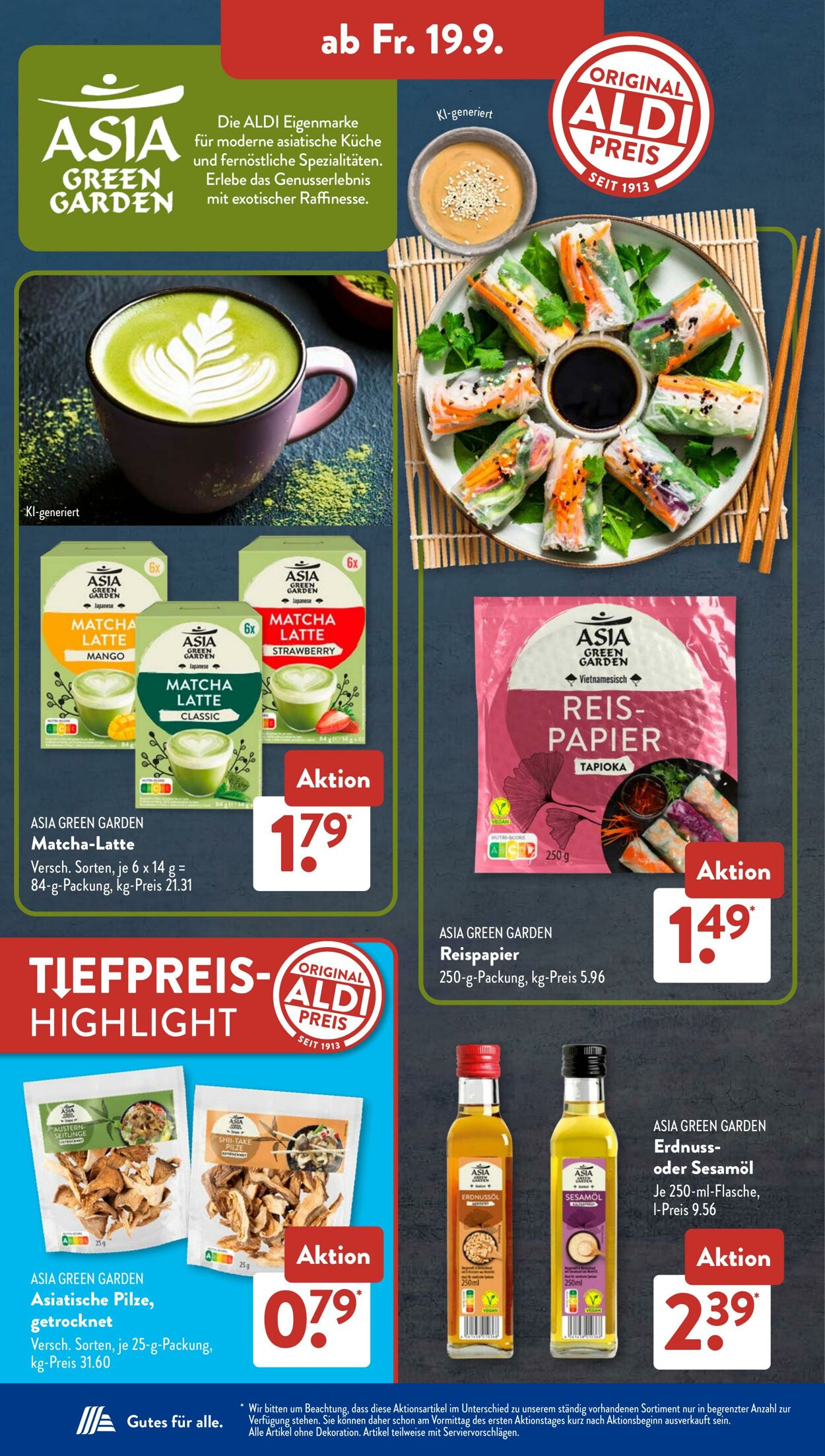 Prospekt ALDI SÜD 09.09.2025 - 23.09.2025