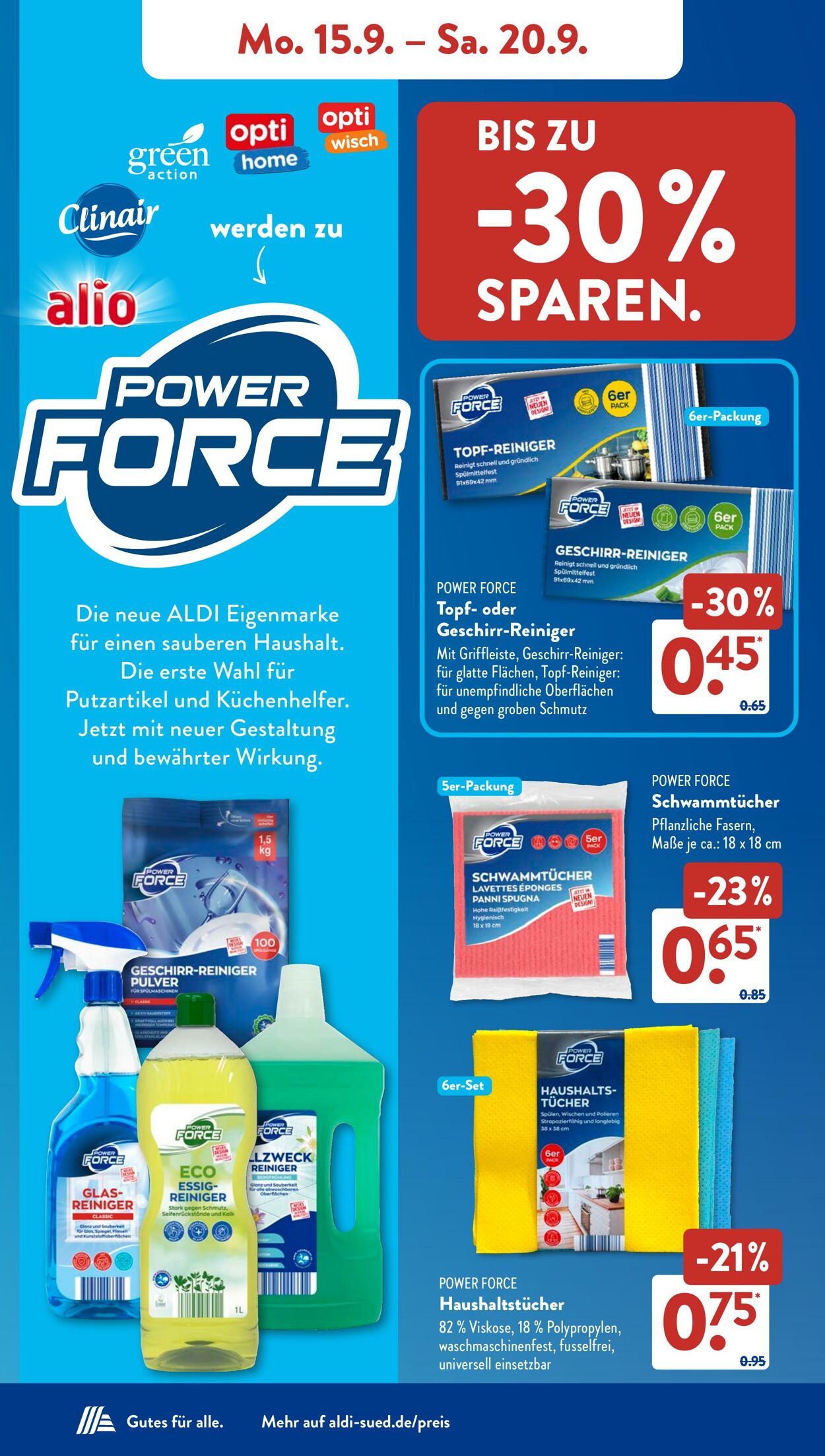 Prospekt ALDI SÜD 09.09.2025 - 23.09.2025