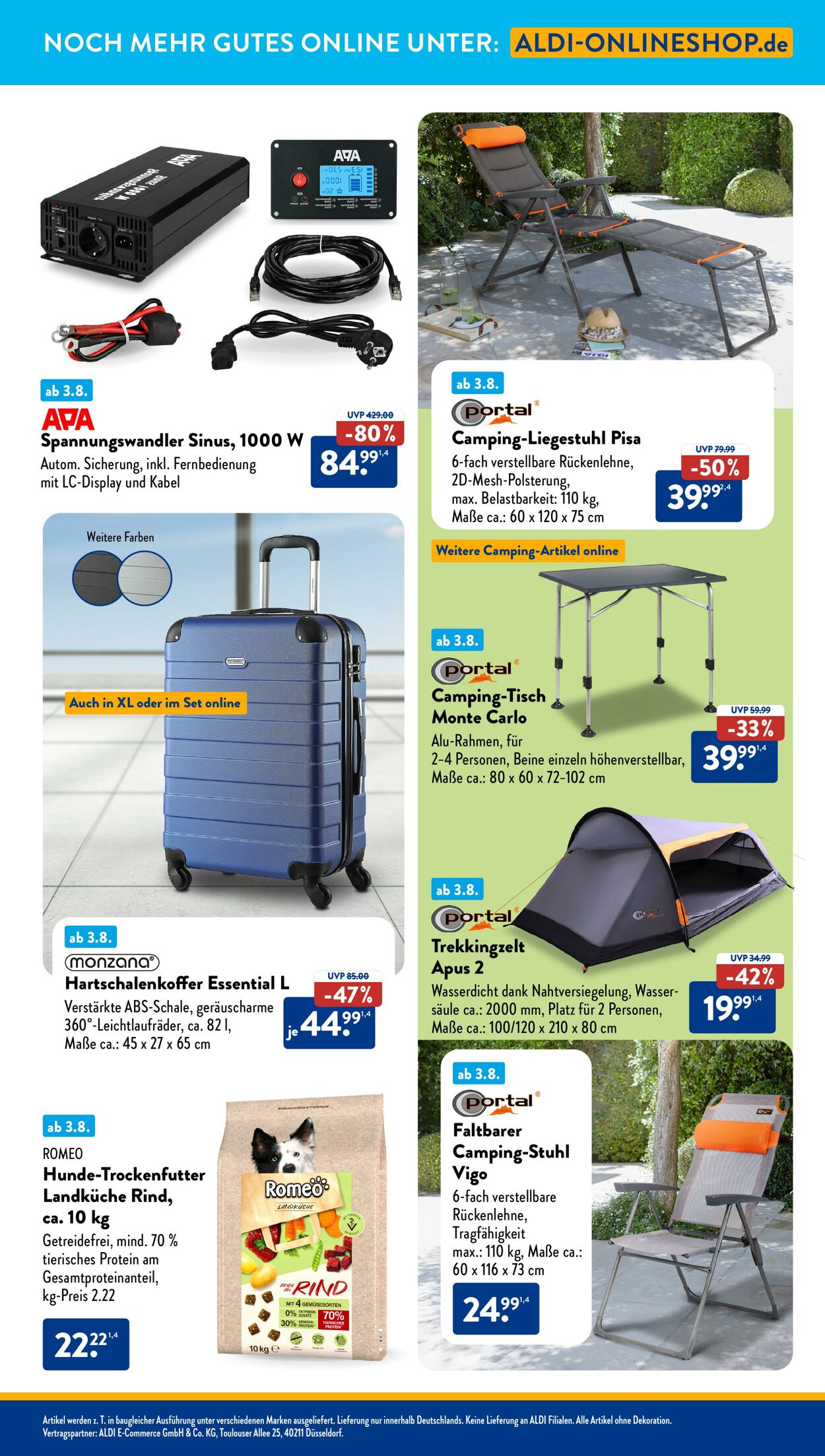 Prospekt ALDI SÜD 05.08.2025 - 19.08.2025