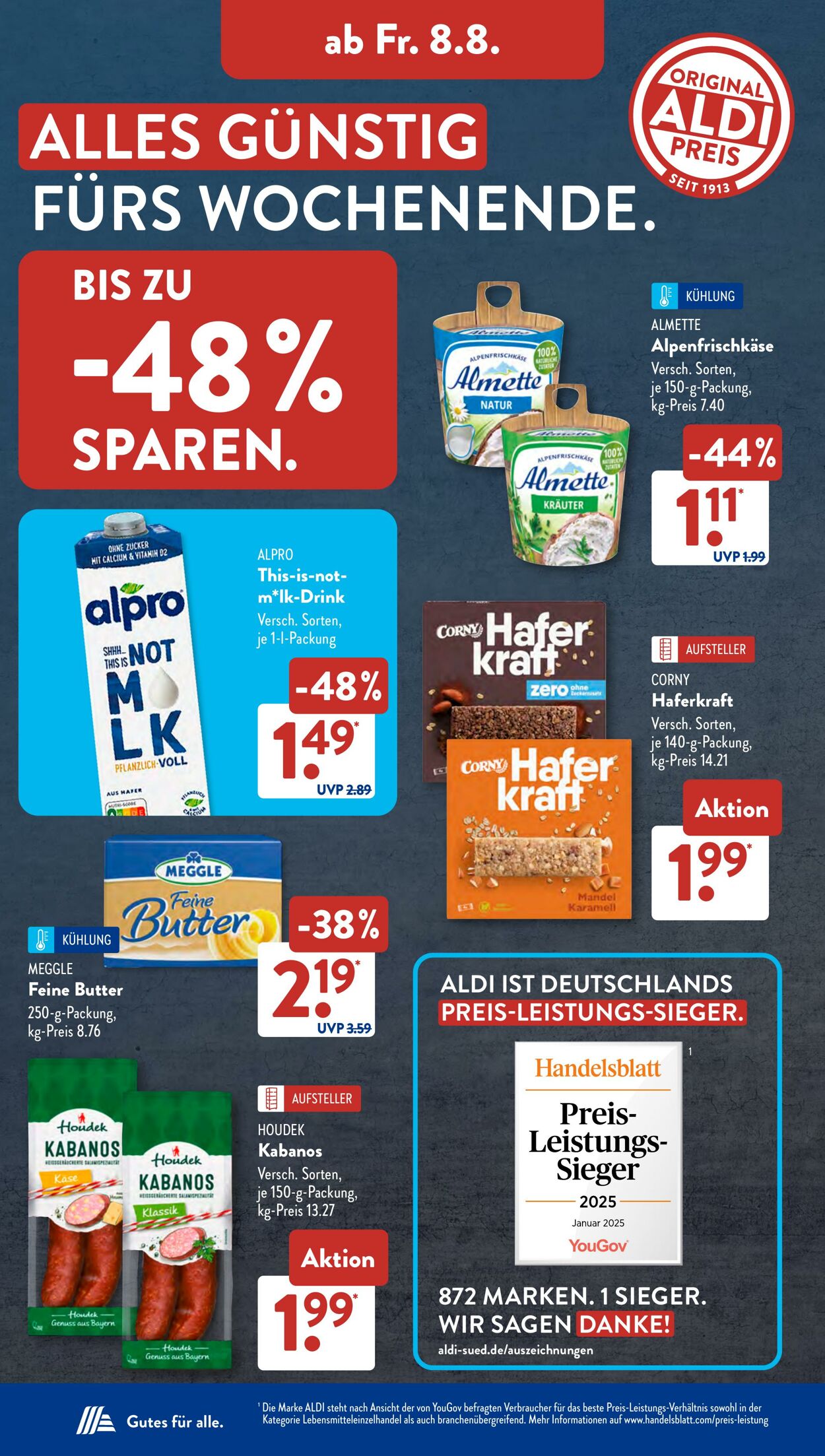 Prospekt ALDI SÜD 05.08.2025 - 19.08.2025