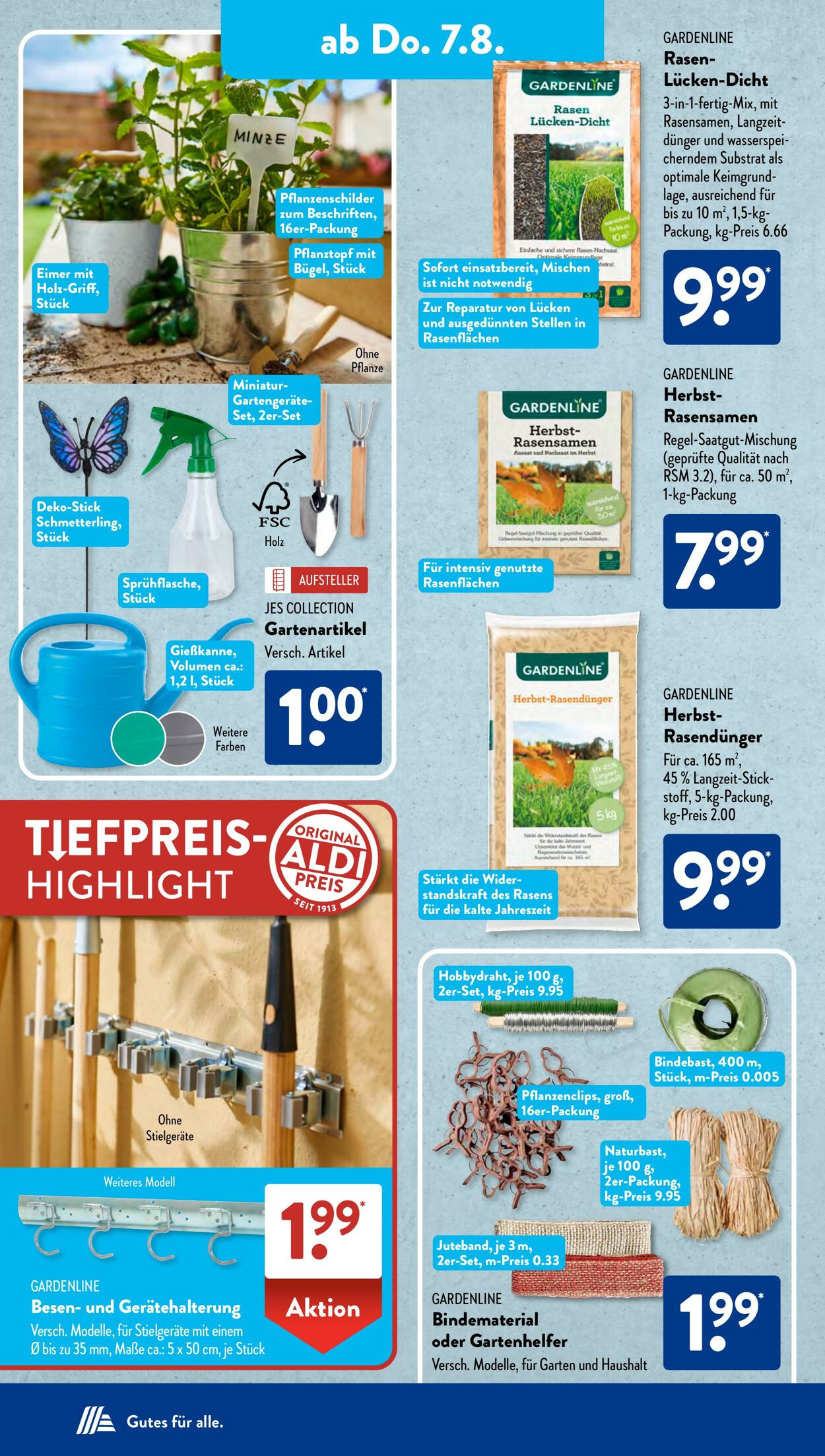 Prospekt ALDI SÜD 05.08.2025 - 19.08.2025