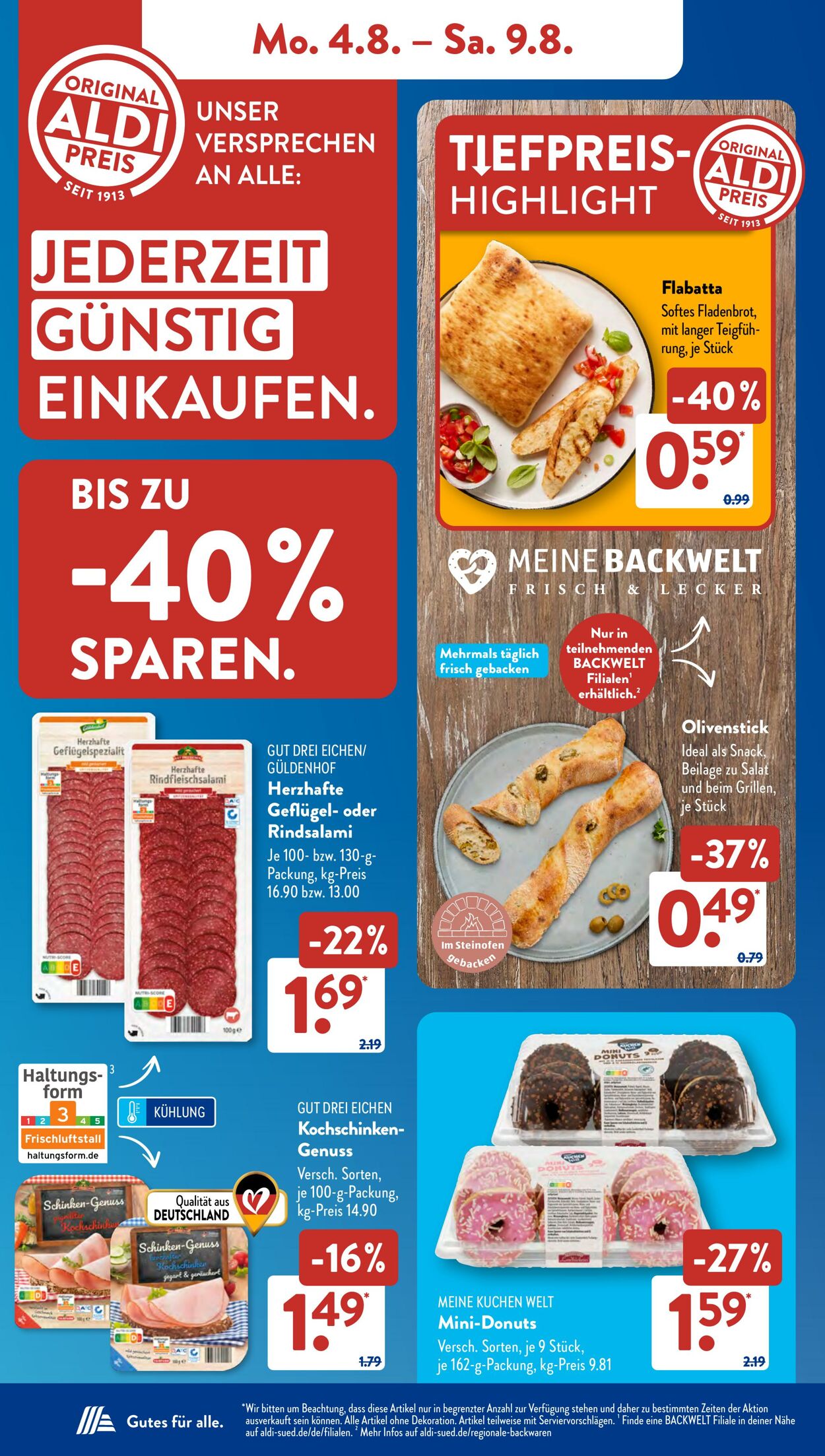 Prospekt ALDI SÜD 05.08.2025 - 19.08.2025