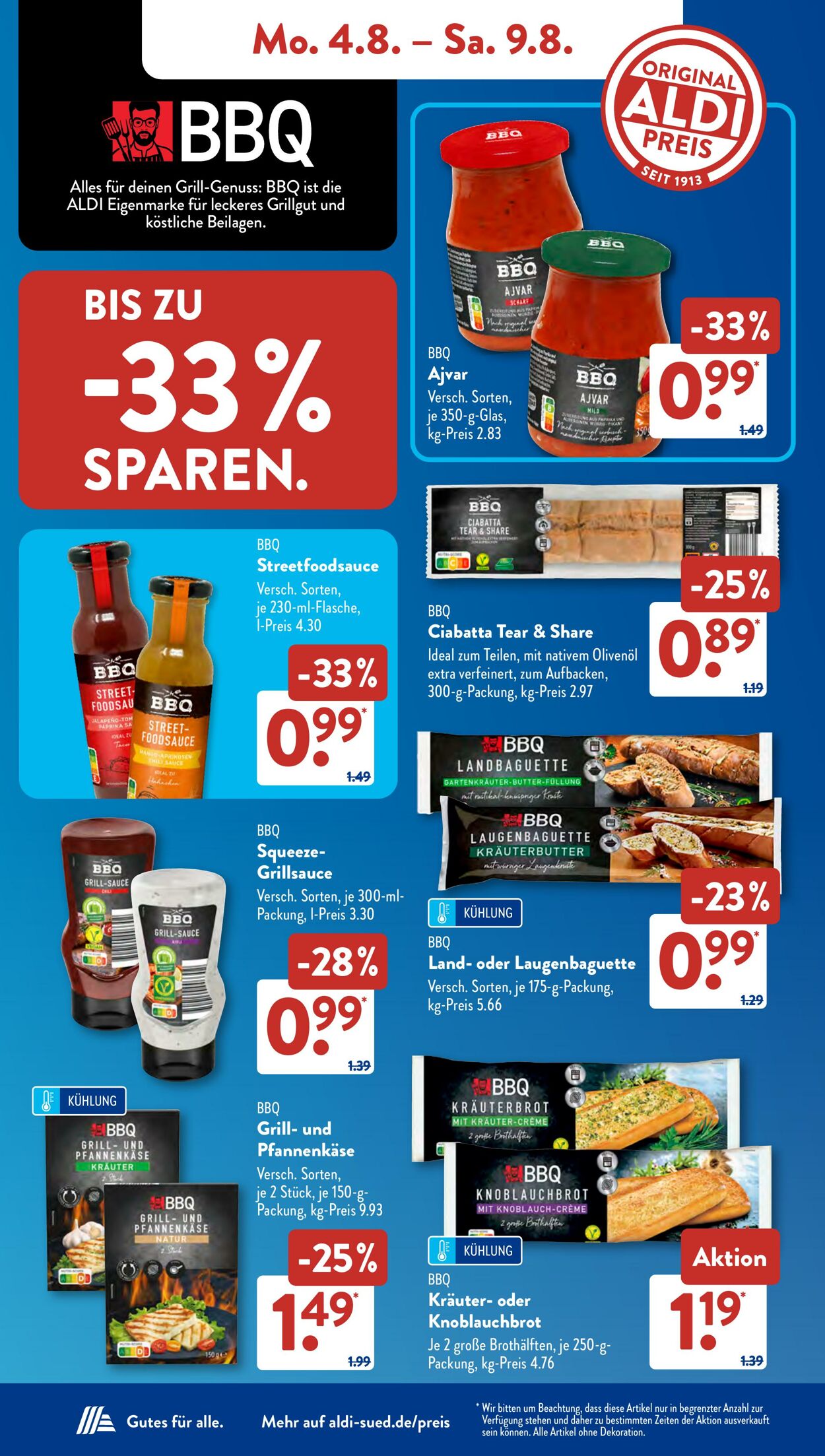 Prospekt ALDI SÜD 05.08.2025 - 19.08.2025