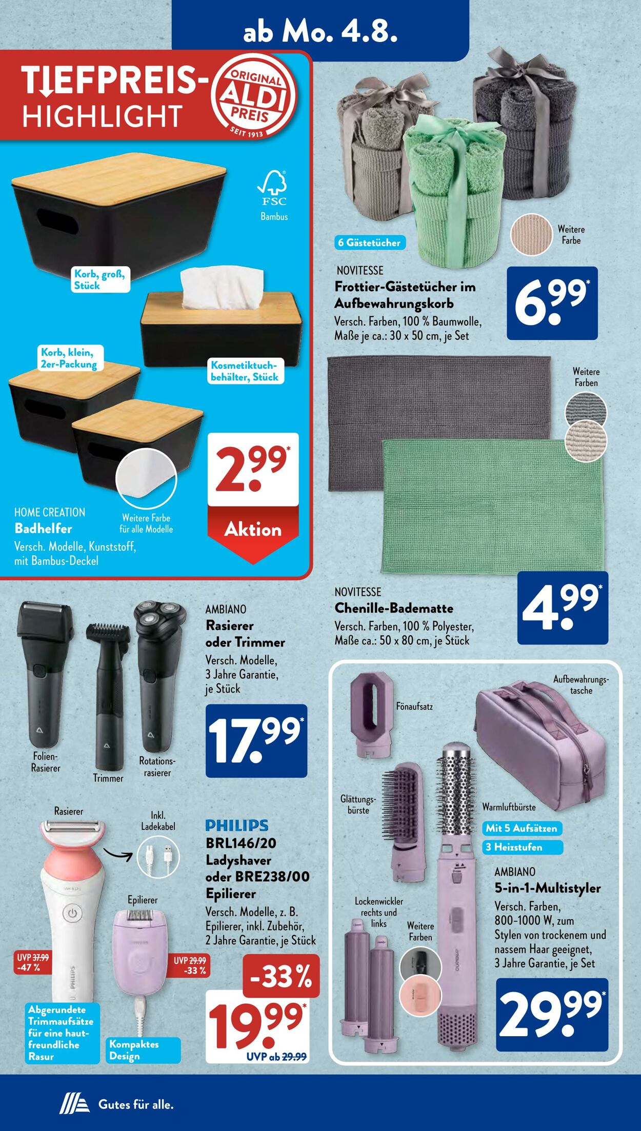 Prospekt ALDI SÜD 05.08.2025 - 19.08.2025