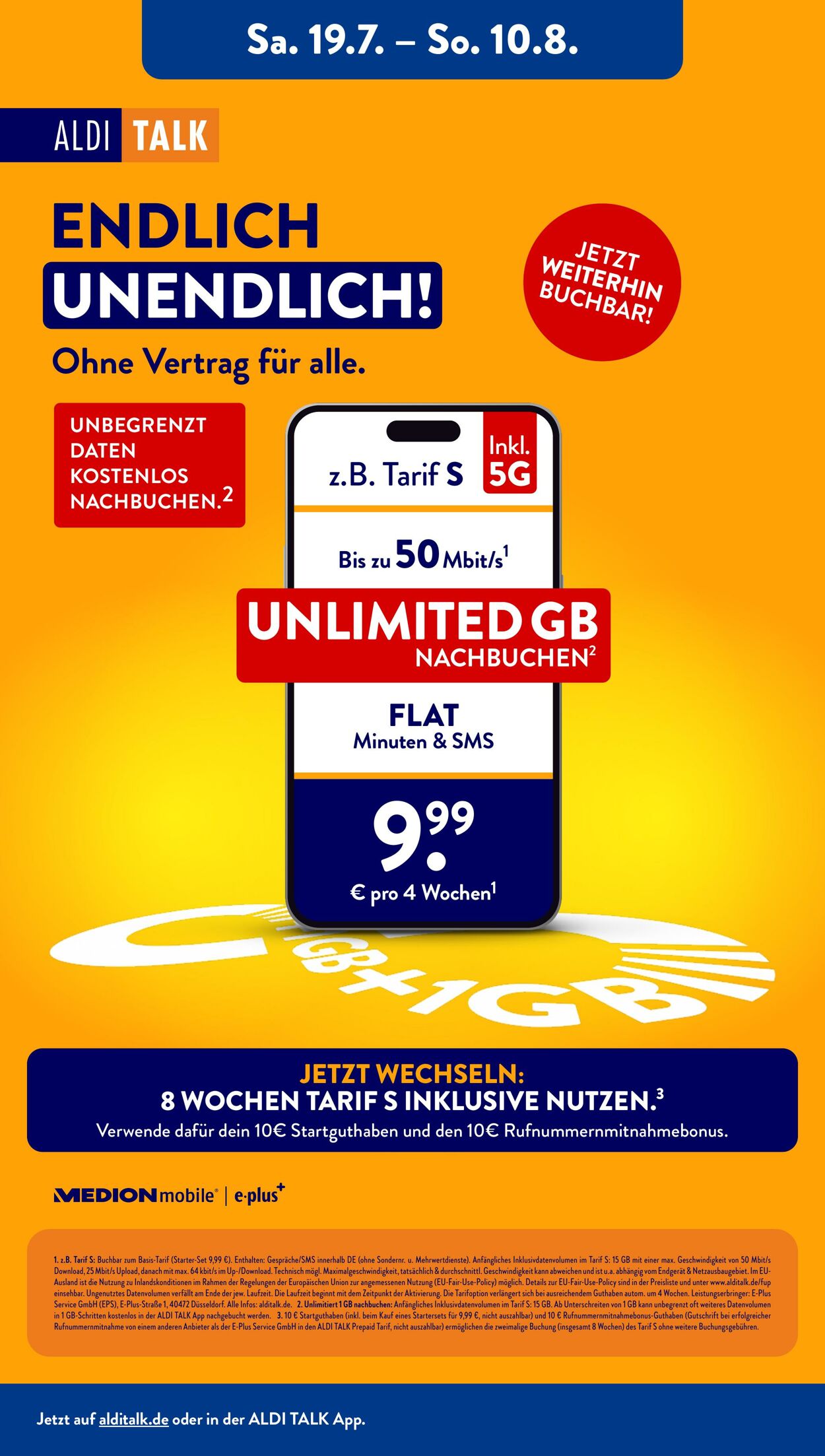 Prospekt ALDI SÜD 05.08.2025 - 19.08.2025