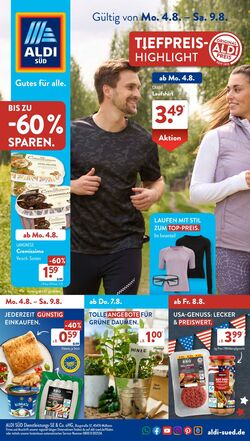 Prospekt ALDI SÜD 05.08.2025 - 19.08.2025