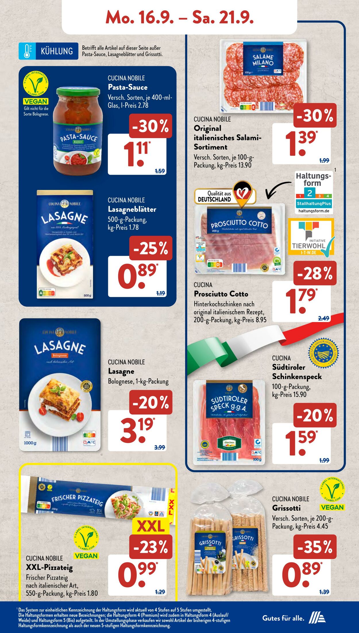 Prospekt ALDI SÜD 15.09.2024 - 21.09.2024