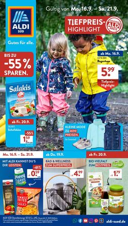 Prospekt ALDI SÜD 16.09.2024 - 30.09.2024