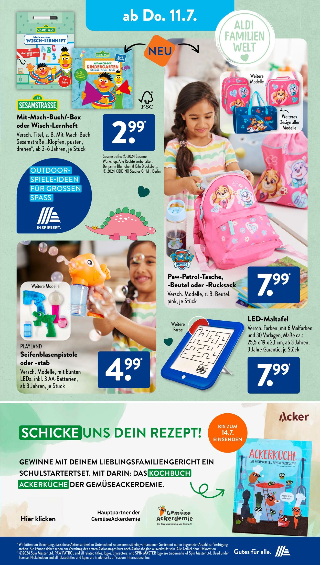 Prospekt ALDI SÜD 08.07.2024 - 13.07.2024