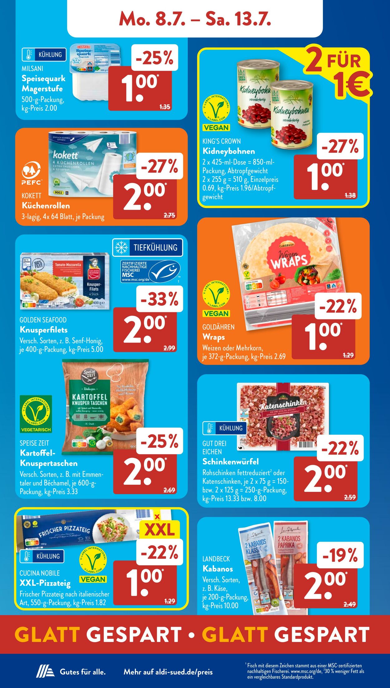 Prospekt ALDI SÜD 08.07.2024 - 13.07.2024