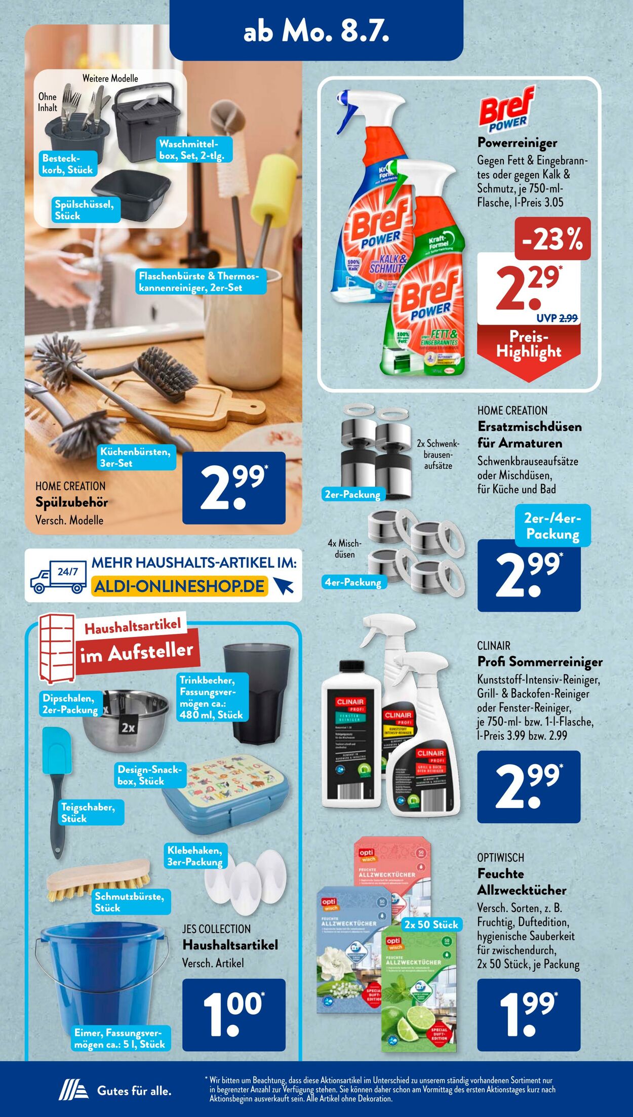 Prospekt ALDI SÜD 08.07.2024 - 13.07.2024