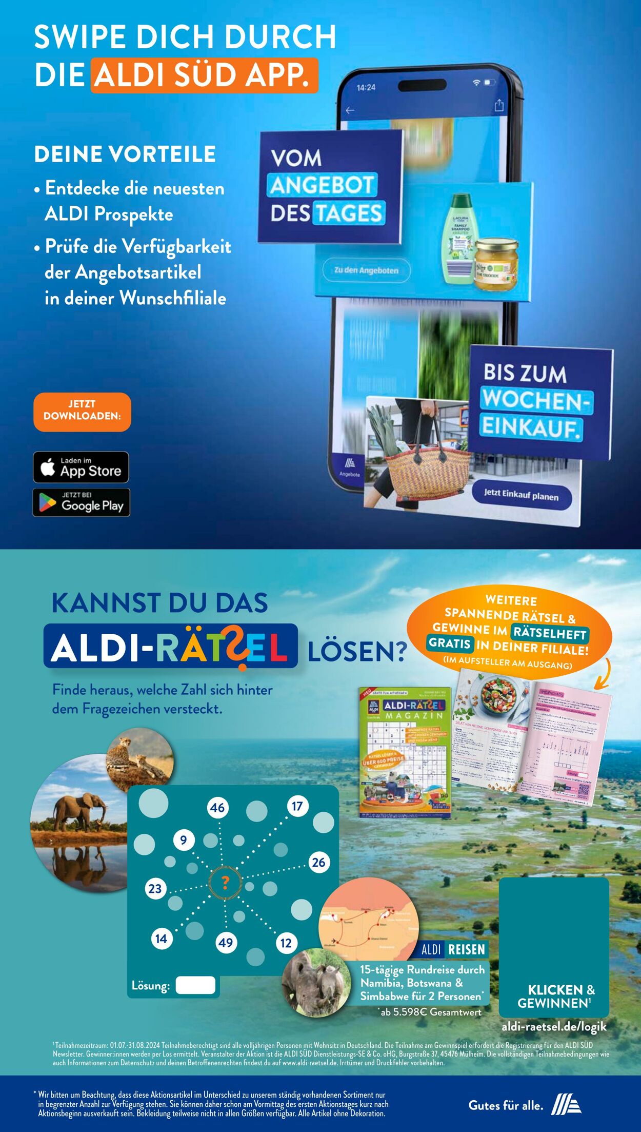 Prospekt ALDI SÜD 08.07.2024 - 13.07.2024