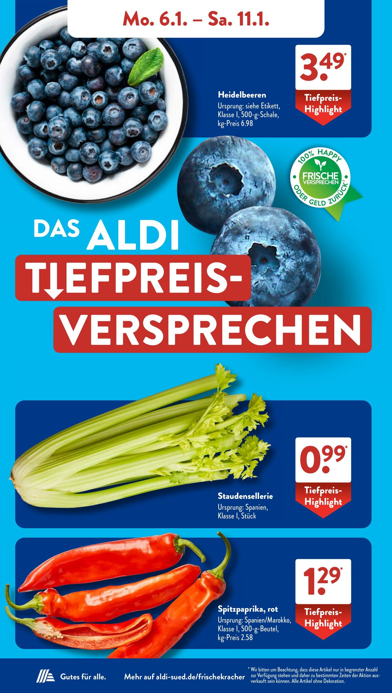 Prospekt ALDI SÜD 06.01.2025 - 12.01.2025