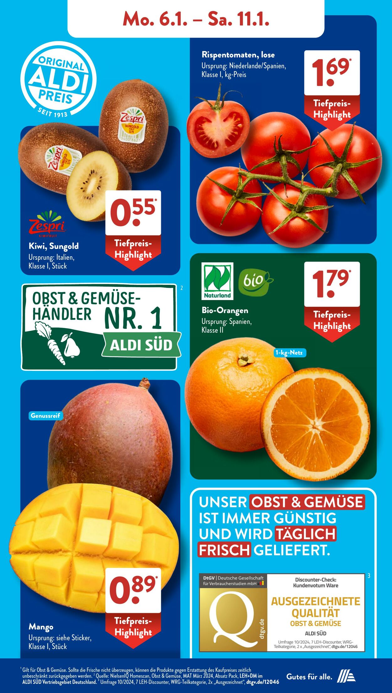 Prospekt ALDI SÜD 06.01.2025 - 12.01.2025