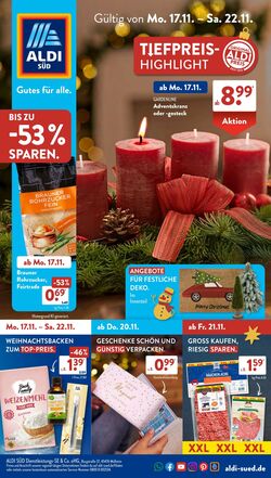 Prospekt ALDI SÜD 13.11.2025 - 27.11.2025
