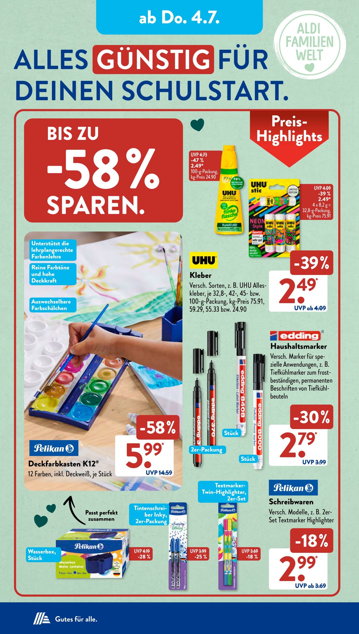 Prospekt ALDI SÜD 01.07.2024 - 07.07.2024