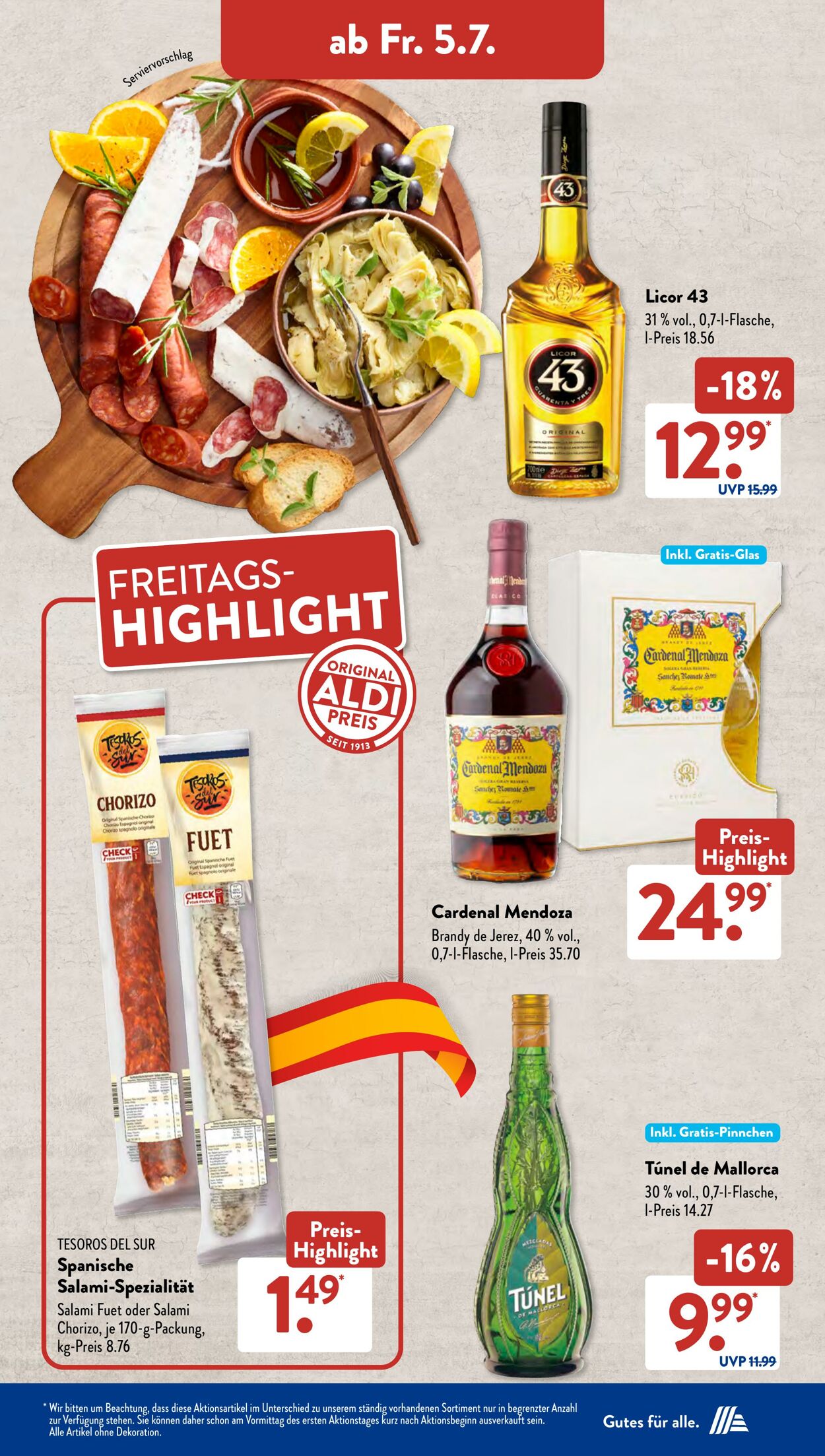 Prospekt ALDI SÜD 01.07.2024 - 07.07.2024