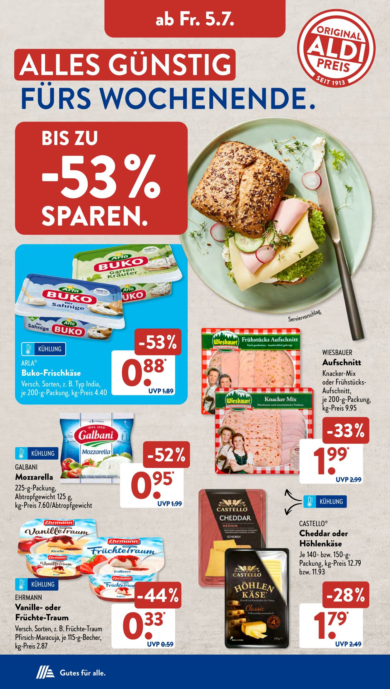 Prospekt ALDI SÜD 01.07.2024 - 07.07.2024