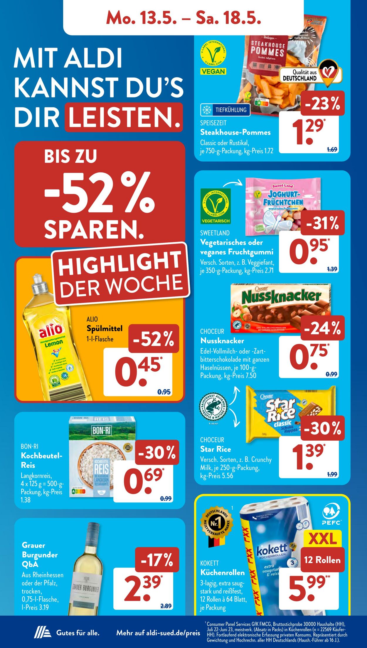 Prospekt ALDI SÜD 13.05.2024 - 18.05.2024