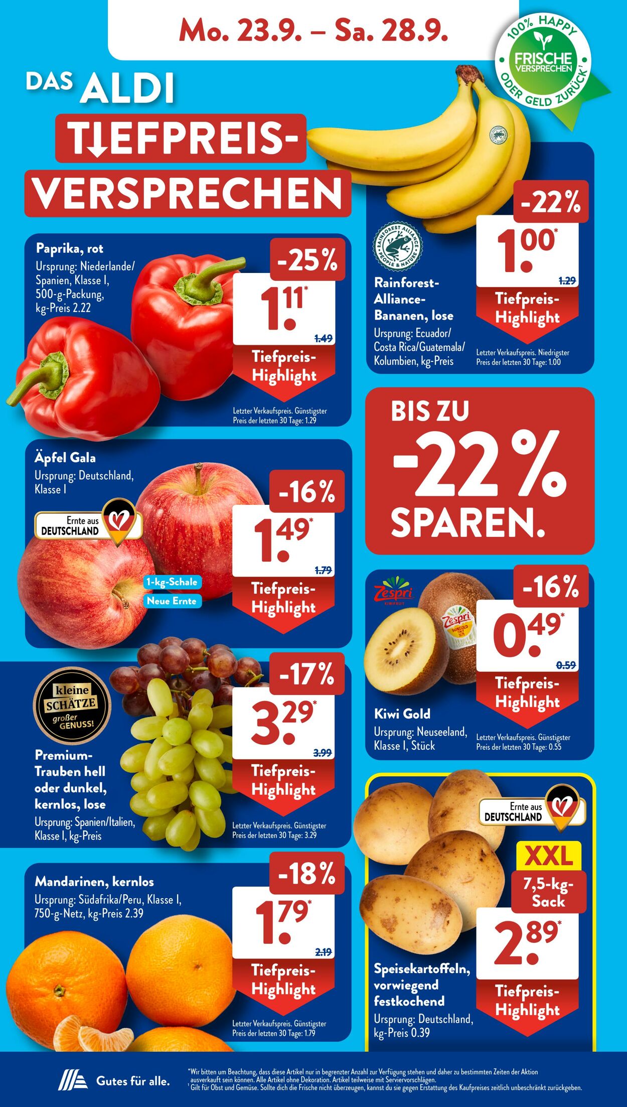 Prospekt ALDI SÜD 23.09.2024 - 28.09.2024