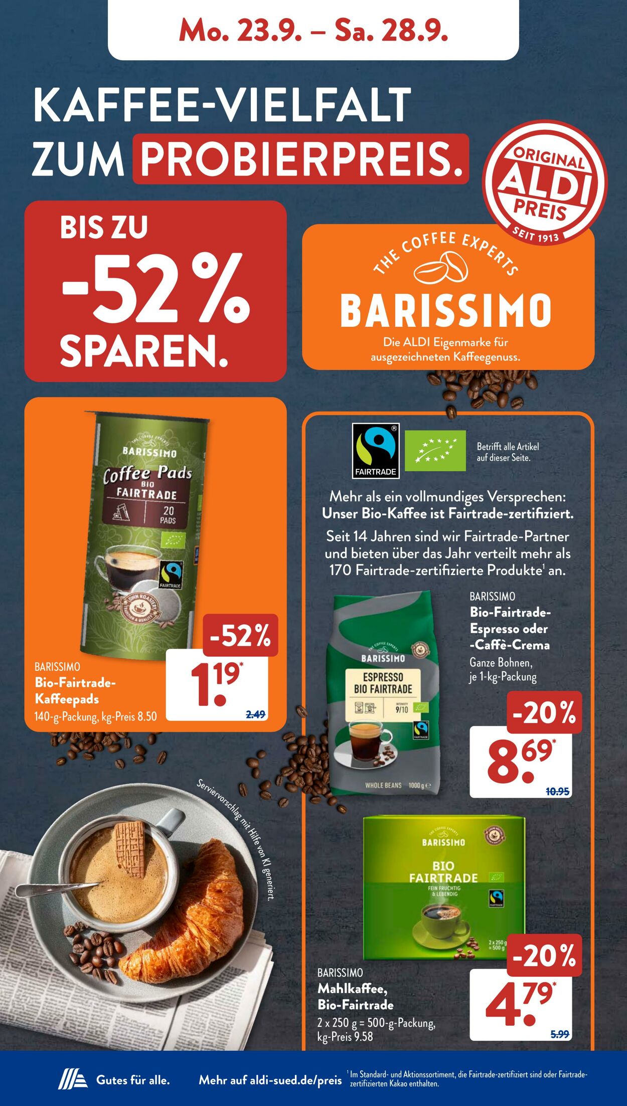 Prospekt ALDI SÜD 23.09.2024 - 28.09.2024