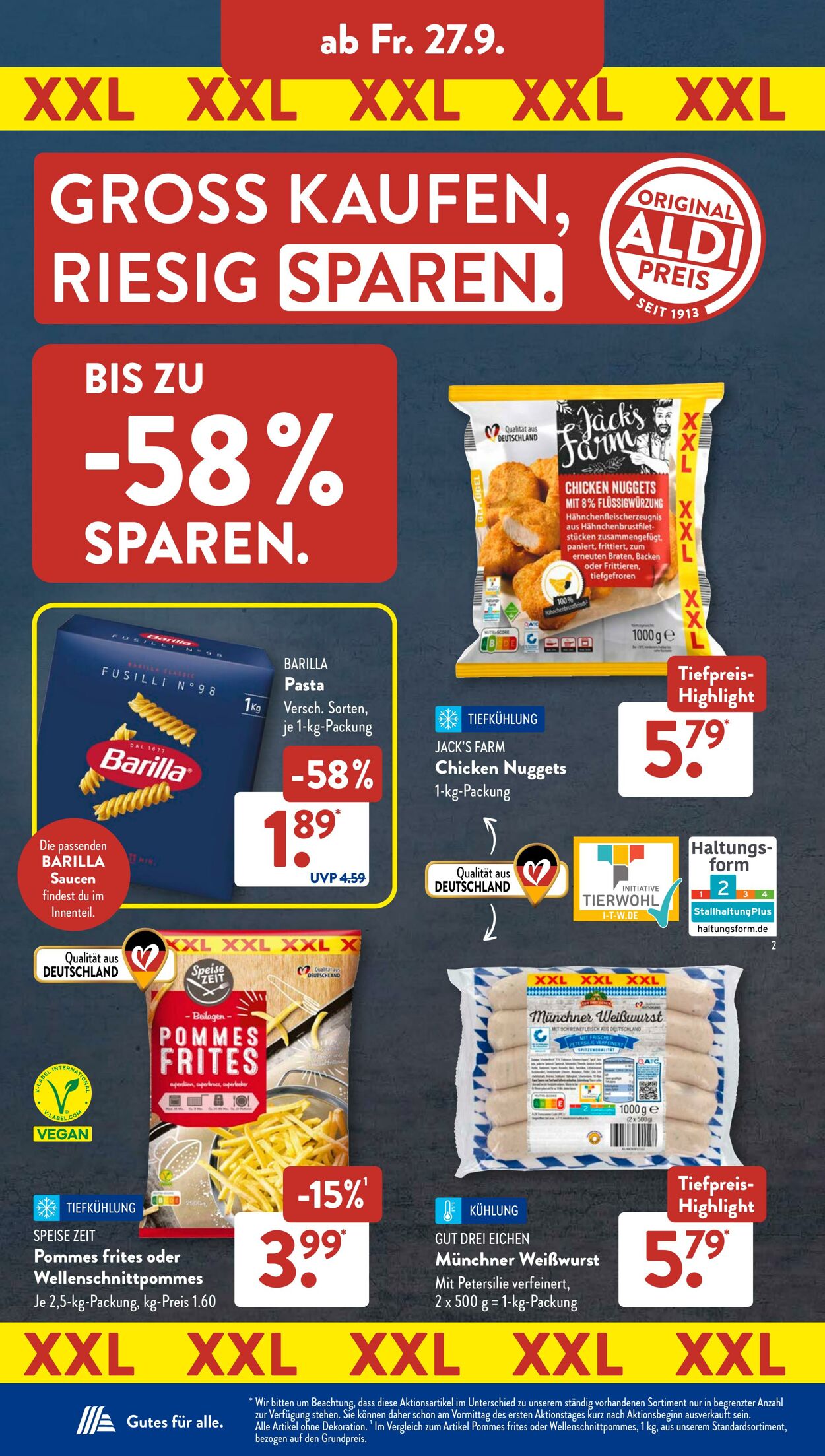 Prospekt ALDI SÜD 23.09.2024 - 28.09.2024