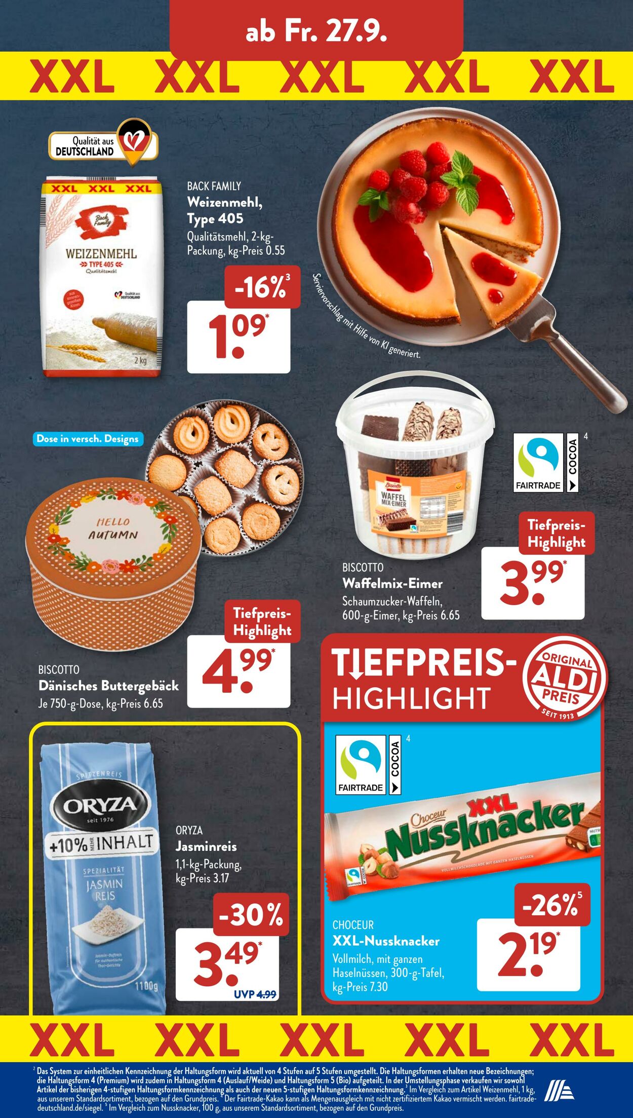 Prospekt ALDI SÜD 23.09.2024 - 28.09.2024