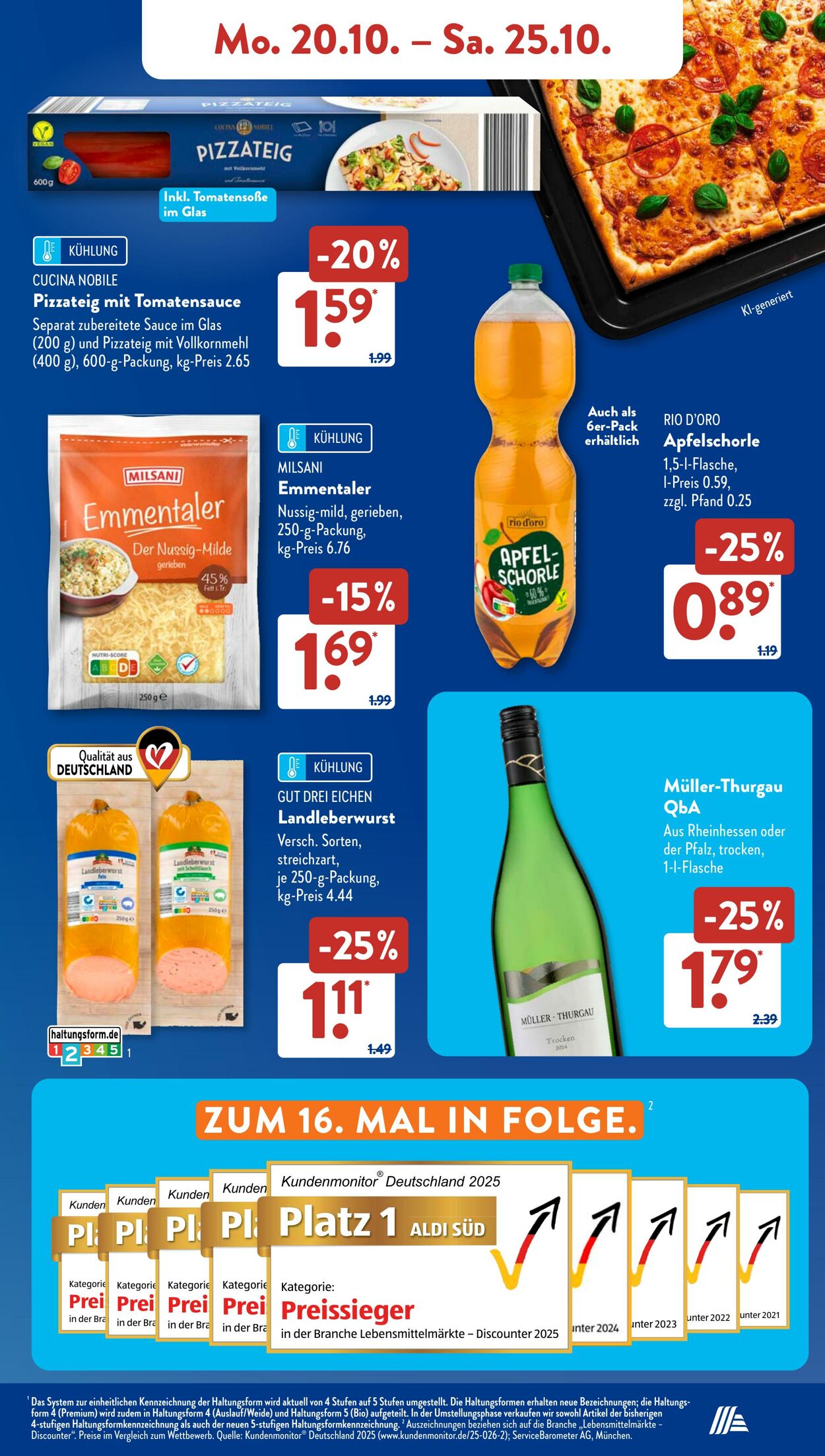 Prospekt ALDI SÜD 20.10.2025 - 03.11.2025