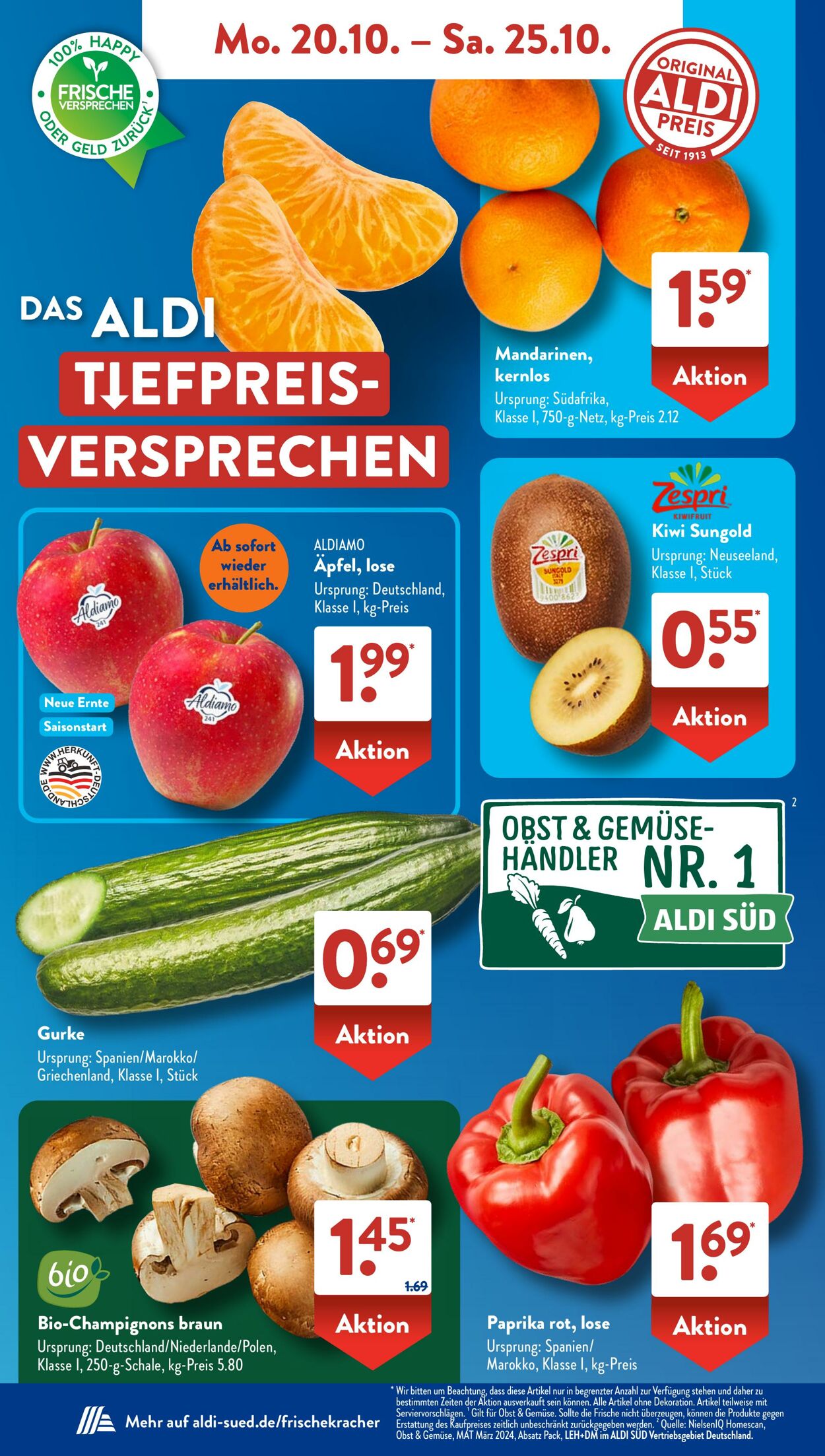 Prospekt ALDI SÜD 20.10.2025 - 03.11.2025