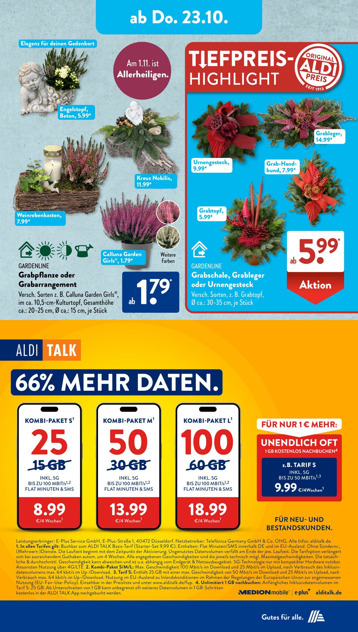 Prospekt ALDI SÜD 20.10.2025 - 03.11.2025