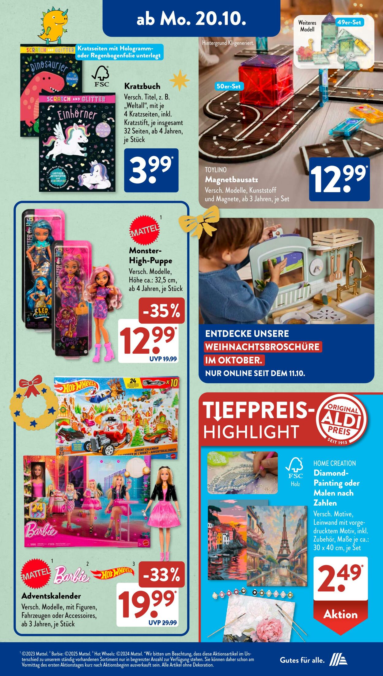 Prospekt ALDI SÜD 20.10.2025 - 03.11.2025