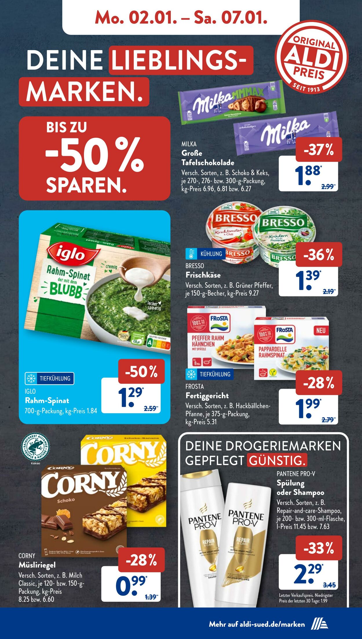 Prospekt ALDI SÜD 02.01.2023 - 07.01.2023