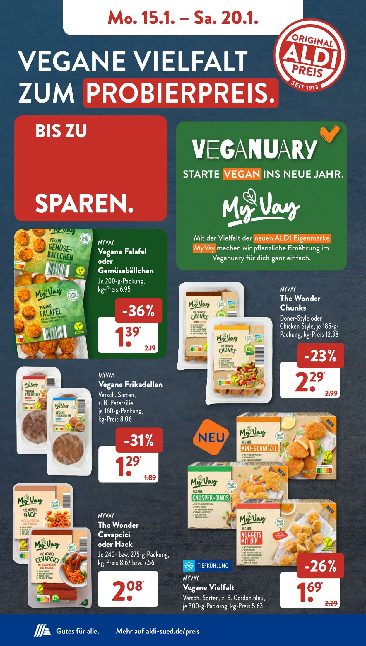 Prospekt ALDI SÜD 15.01.2024 - 20.01.2024