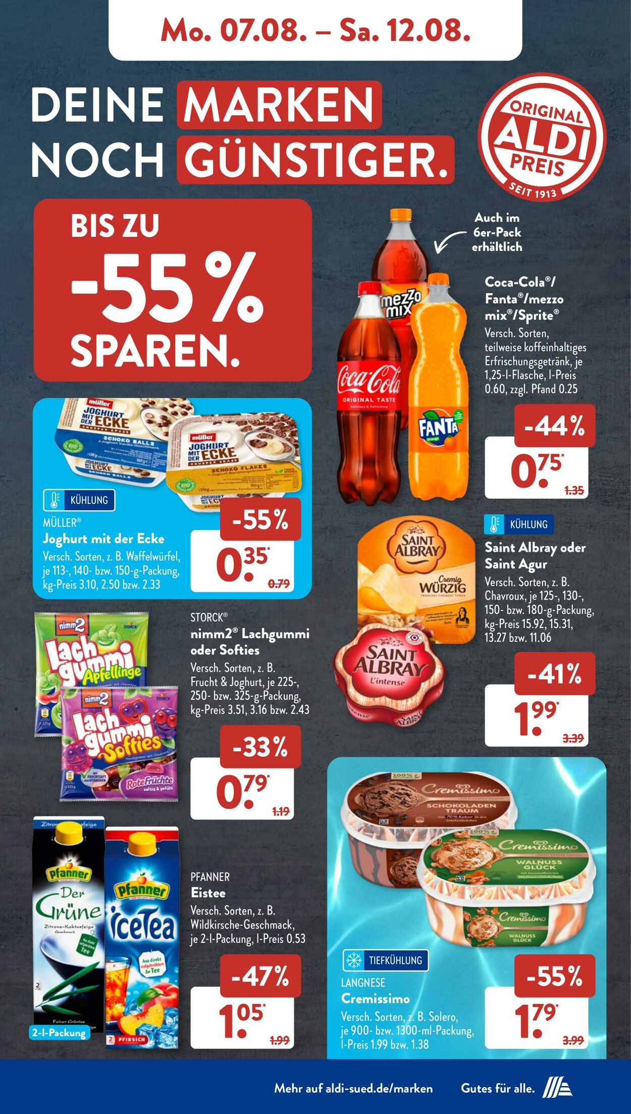 Prospekt ALDI SÜD 07.08.2023 - 12.08.2023