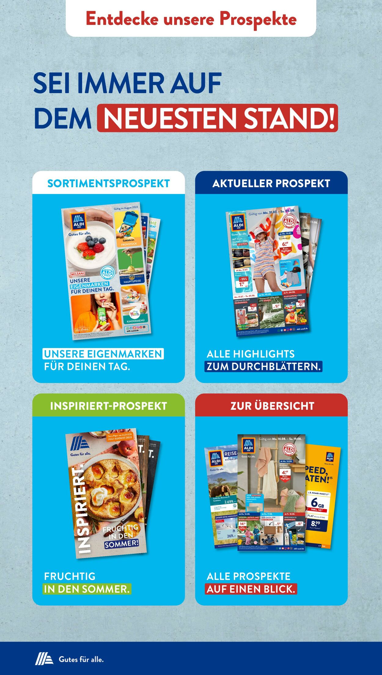 Prospekt ALDI SÜD 07.08.2023 - 12.08.2023