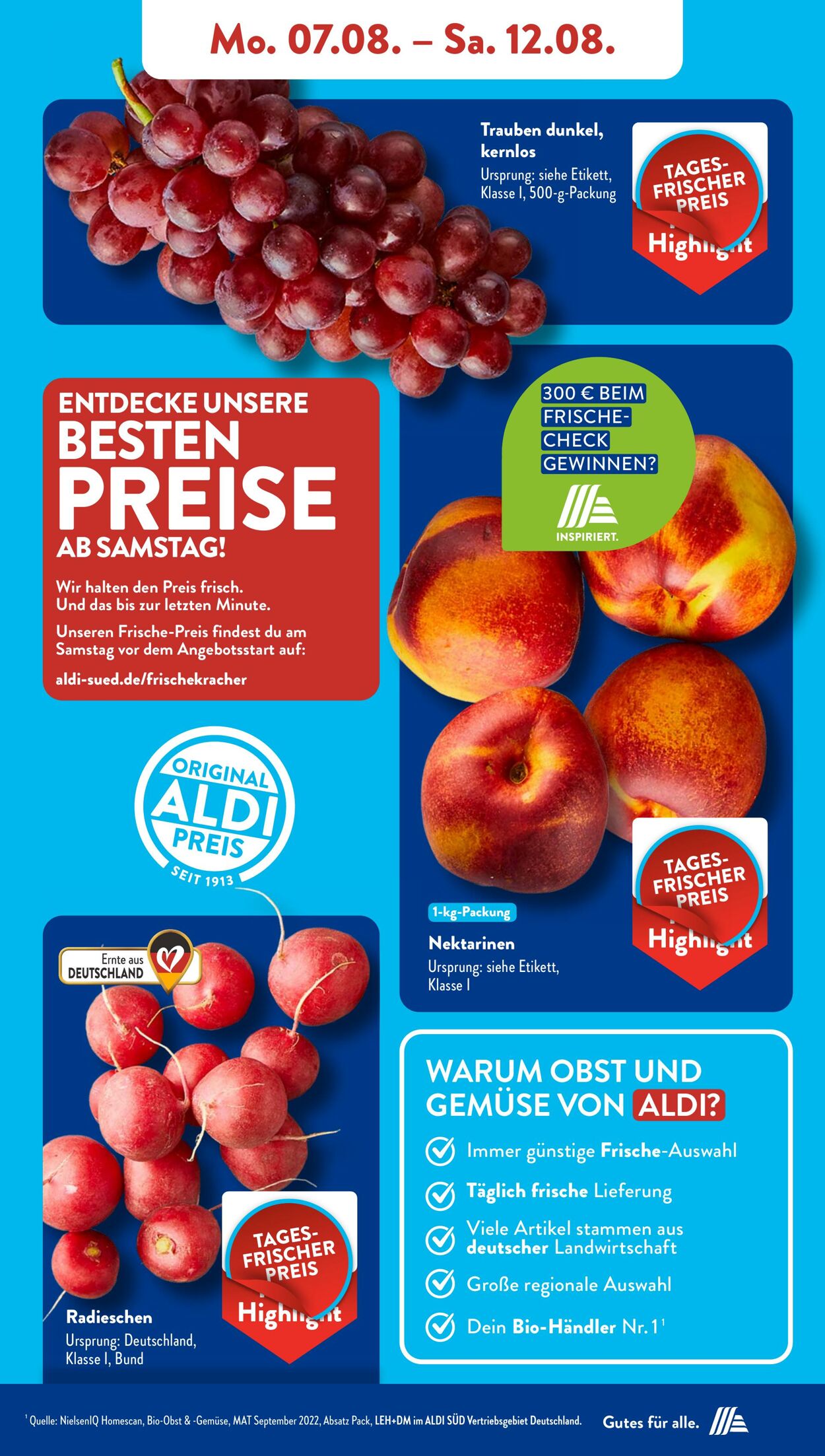 Prospekt ALDI SÜD 07.08.2023 - 12.08.2023