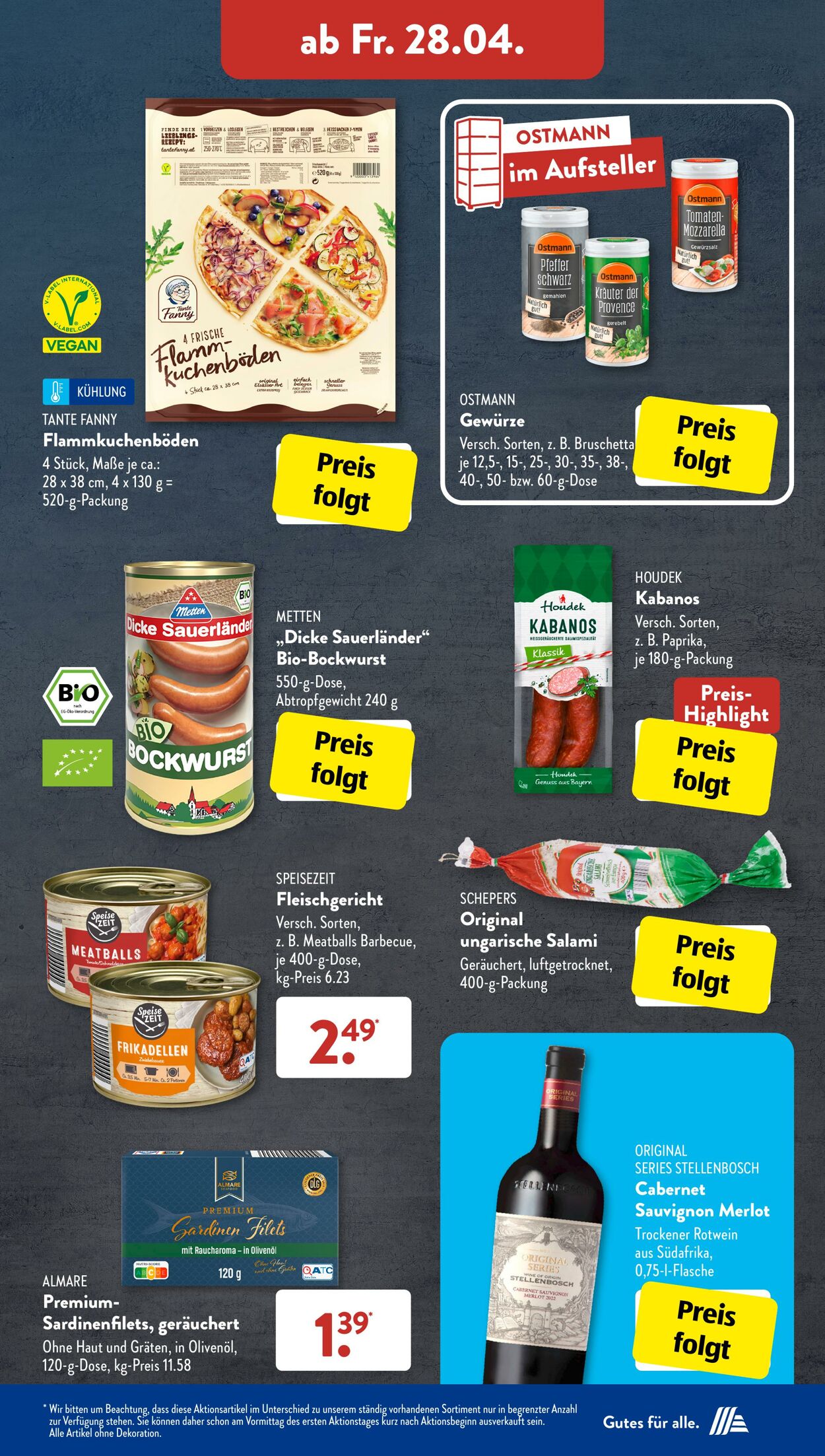 Prospekt ALDI SÜD 24.04.2023 - 29.04.2023