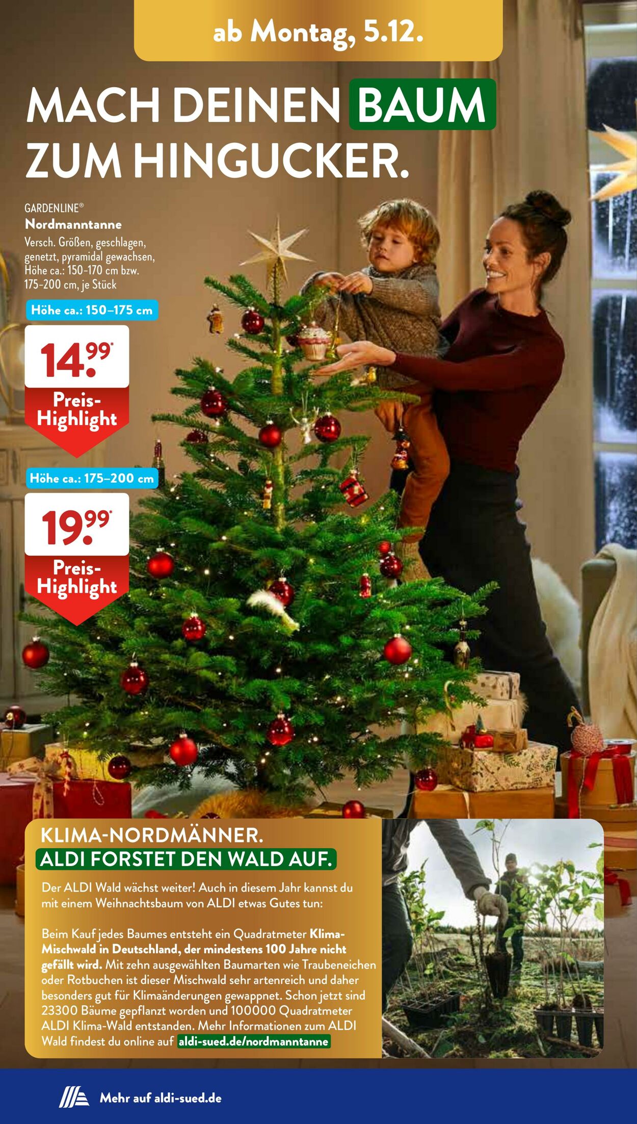 ALDI SÜD Werbeprospekt - Weihnachten 2023 - Gültig Von 05.12 Bis 10.12 ...