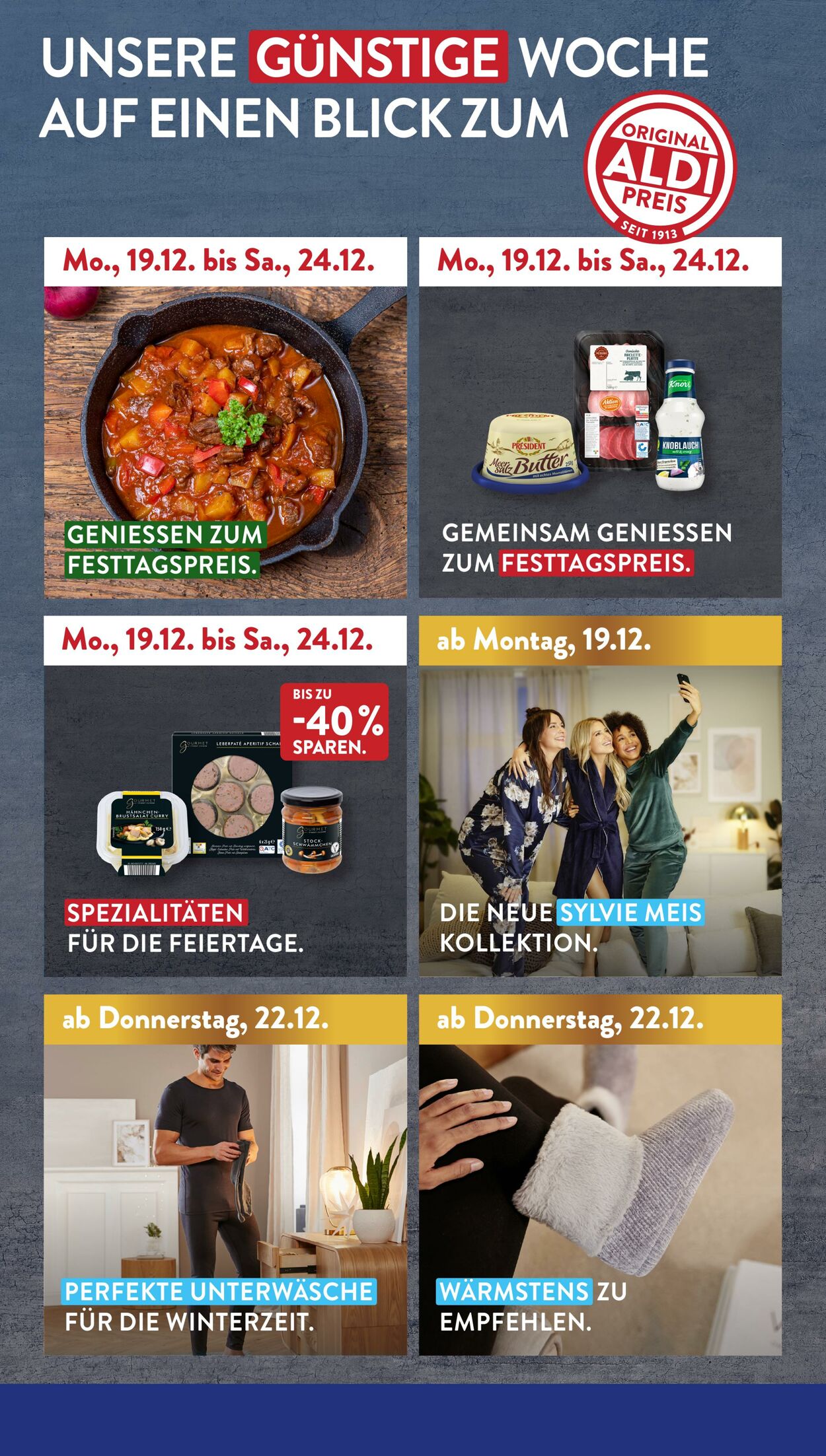 Prospekt ALDI SÜD 19.12.2022 - 24.12.2022