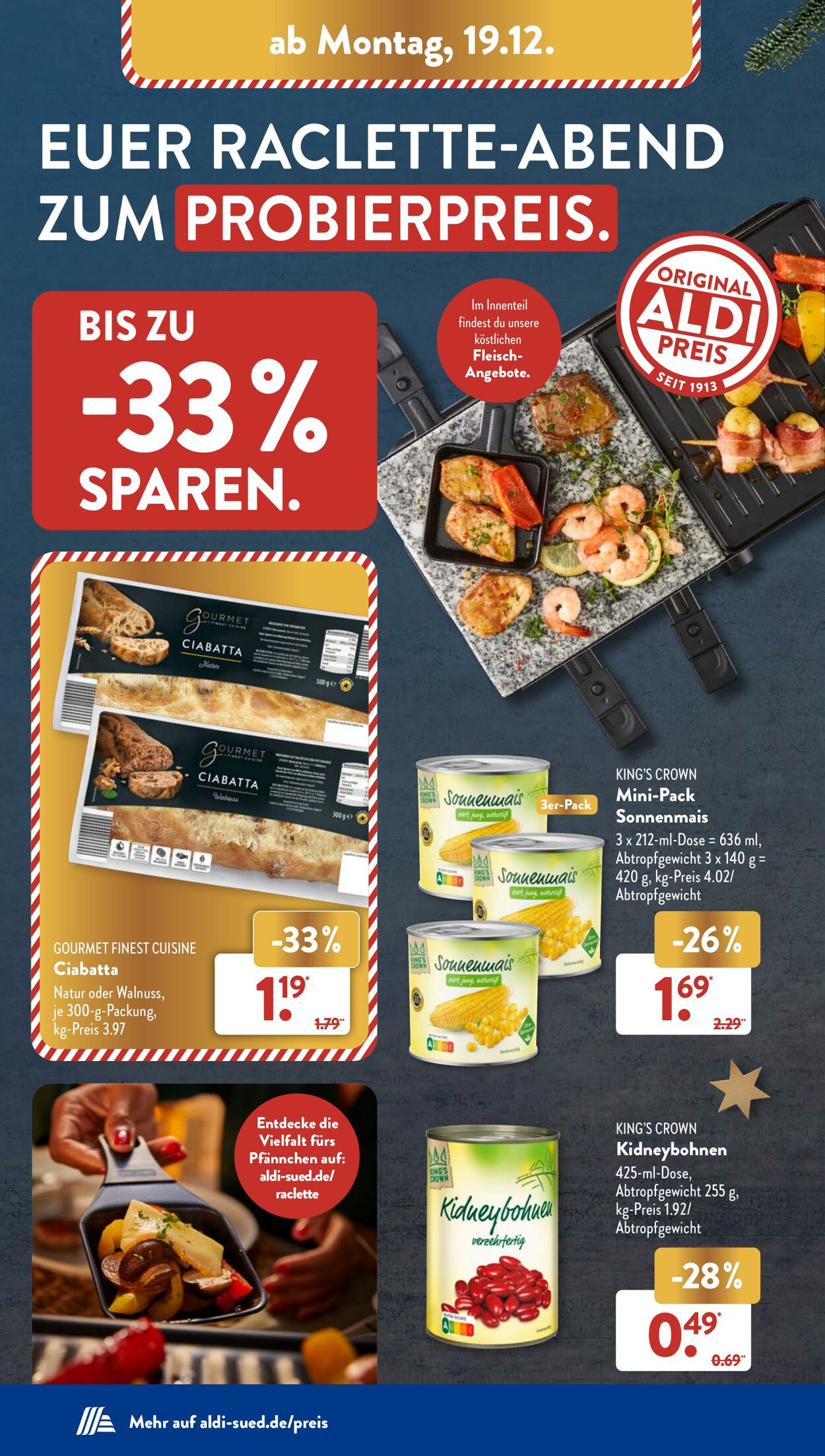 Prospekt ALDI SÜD 19.12.2022 - 24.12.2022