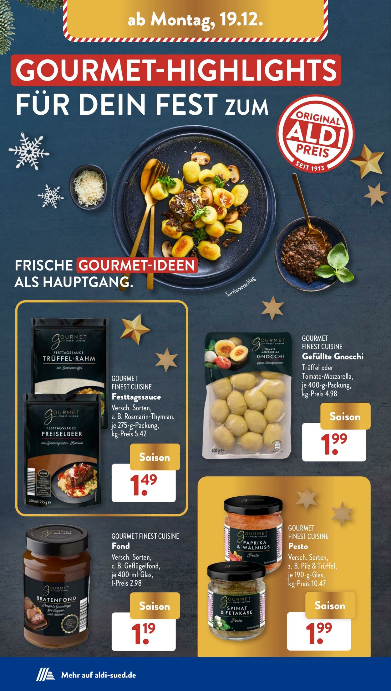 Prospekt ALDI SÜD 19.12.2022 - 24.12.2022